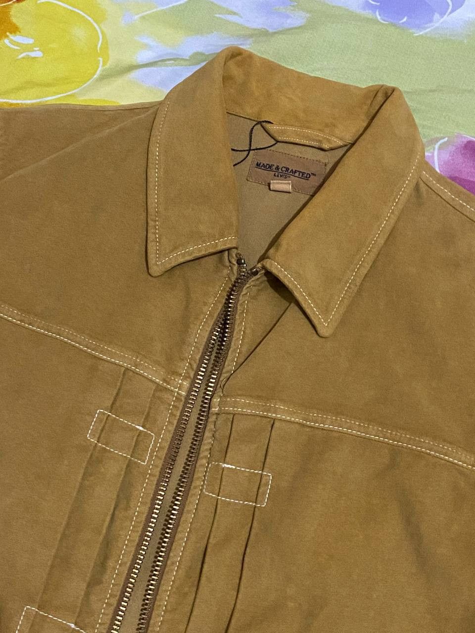 Levi's Made & Crafted Levi's made and crafted suade zip jacket - limited edition Size US S / EU 44-46 / 1 - 5 Thumbnail