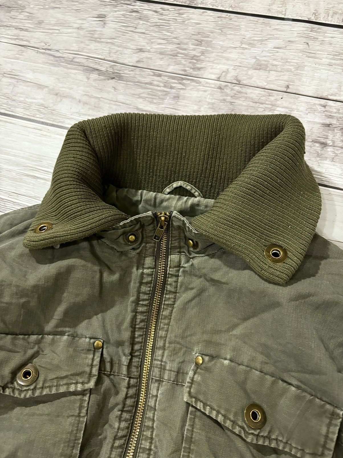 Hysteric Glamour × Vintage VTG Avant Garde If Six Was Nine Junya Style Cargo Jacket 90s Size US L / EU 52-54 / 3 - 5 Thumbnail