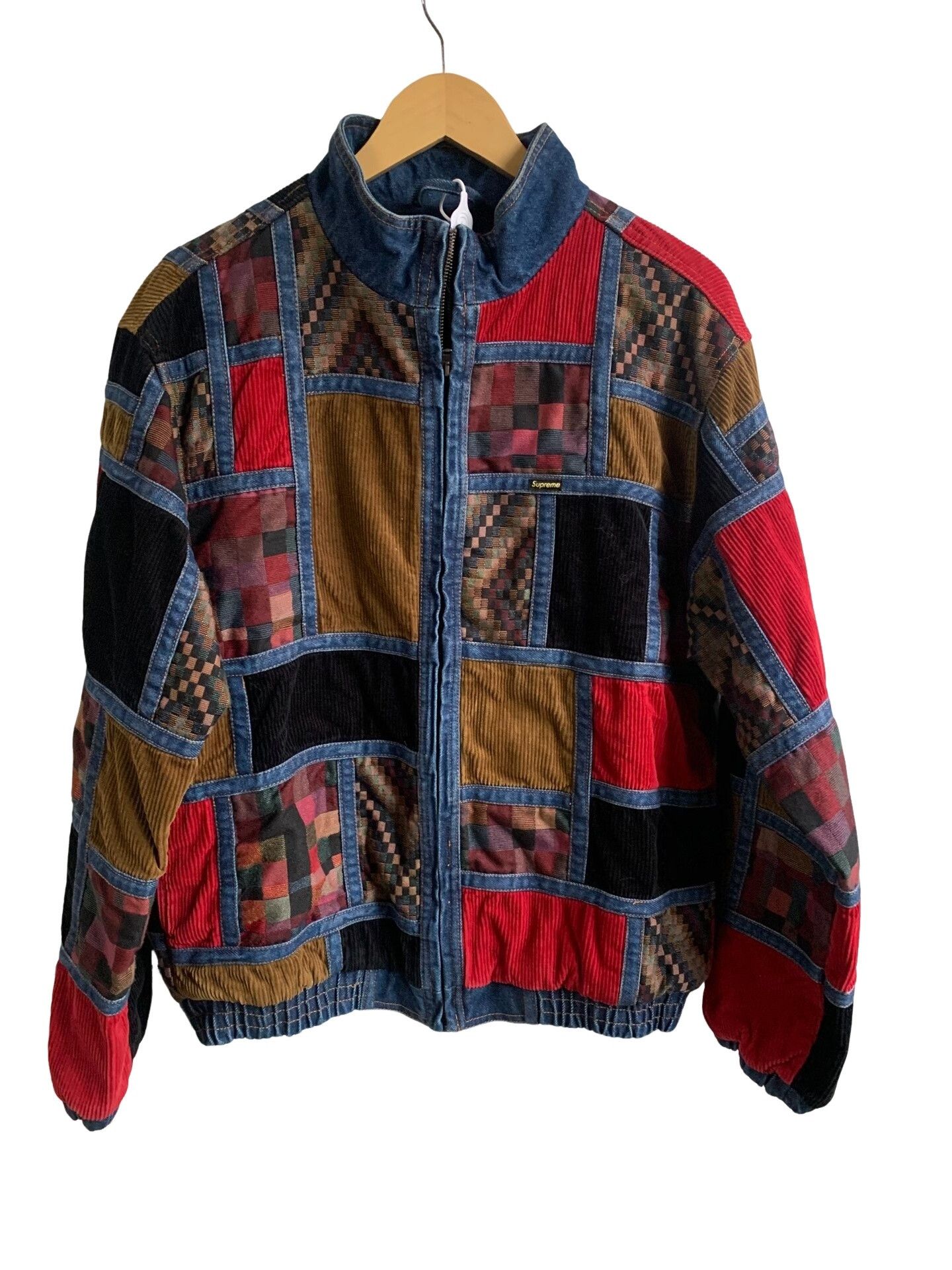 GOODENOUGH × Supreme SUPREME GOODENOUGH PATCHWORK HOODED JACKET