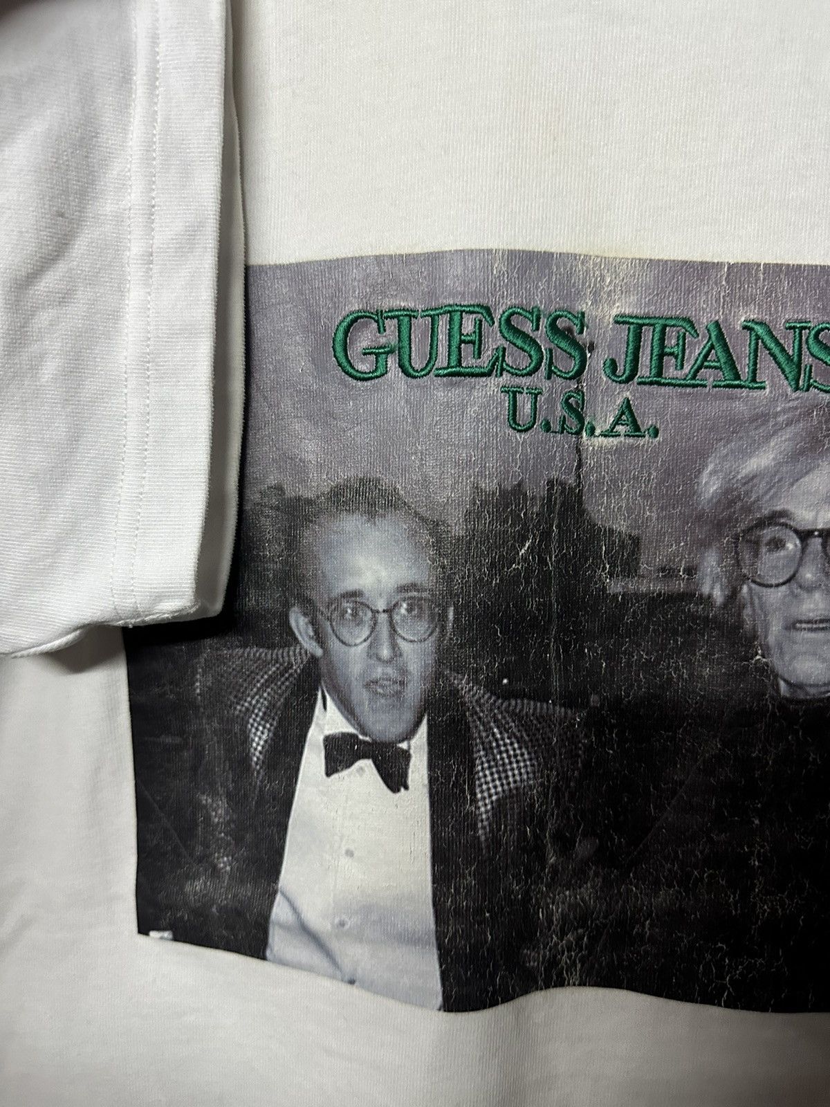 Andy Warhol × Guess × Keith Haring Guess Green Label X Andy Warhol X Keith Haring Tee Size US L / EU 52-54 / 3 - 7 Thumbnail