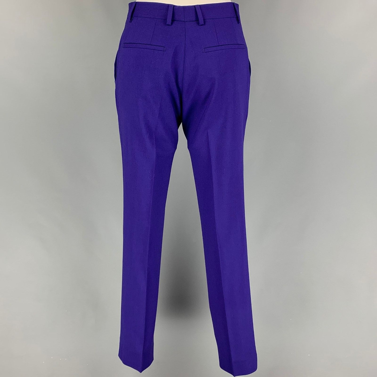 Paul Smith PS by PAUL SMITH Size 36 Purple Wool Notch Lapel Suit Size 36R - 6 Thumbnail