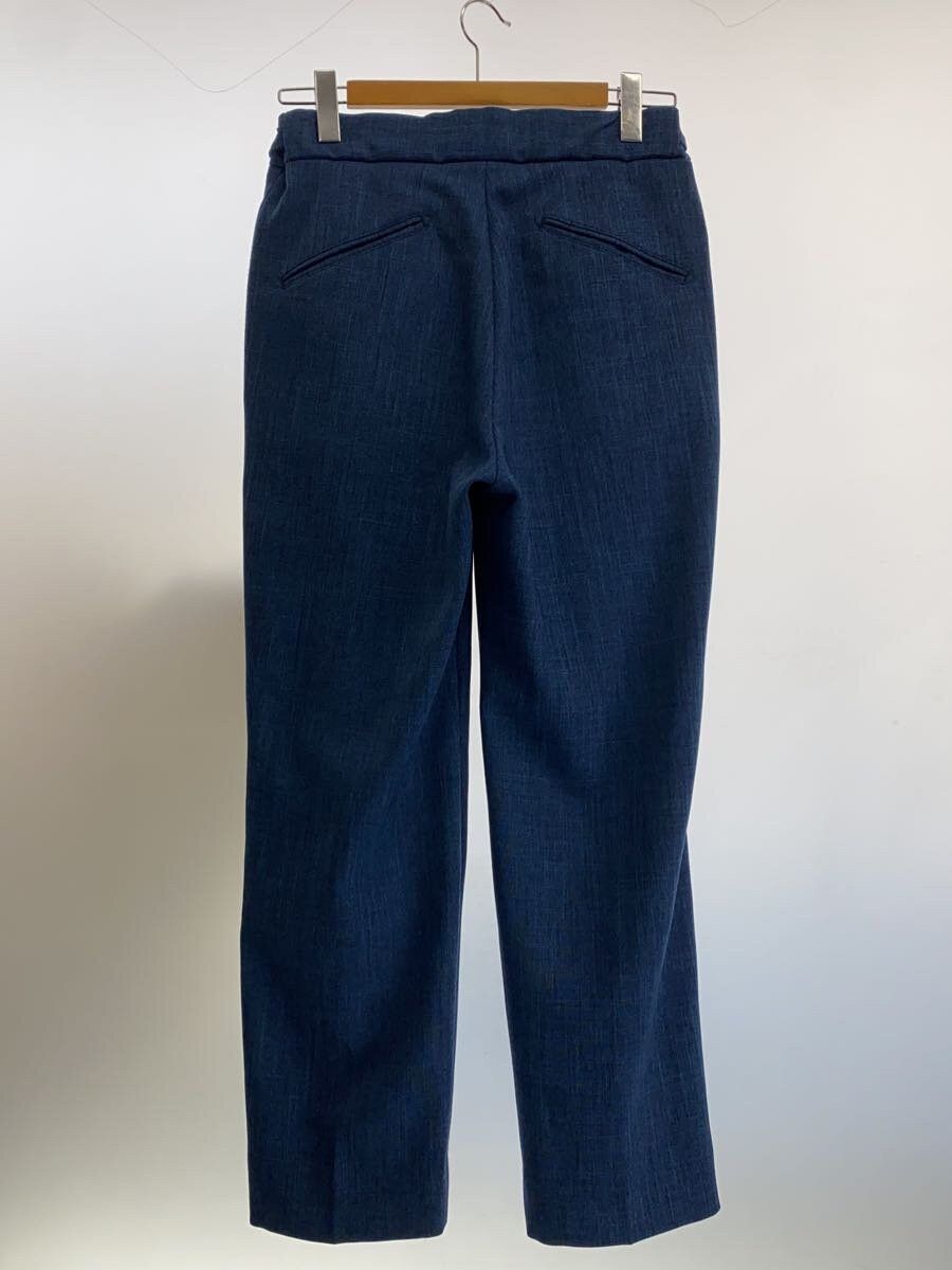 Needles Needles Tucked Side Tab Polyester Trouser Blue Size US 30 / EU 46 - 2 Thumbnail