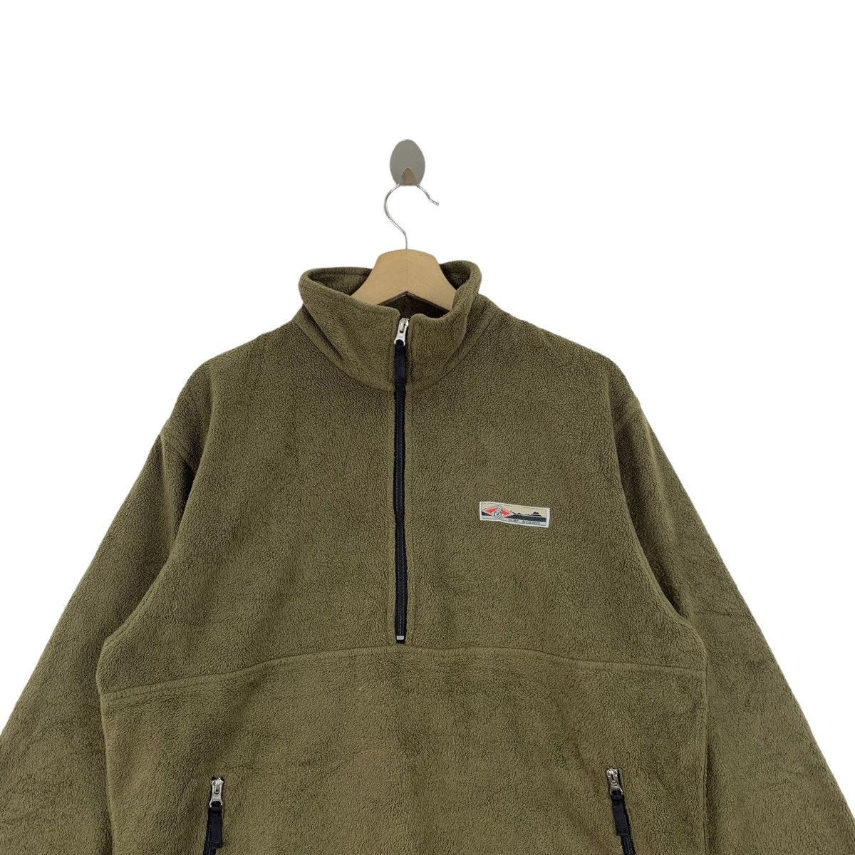 Vintage Vintage BEAR Surf Outdoor Fleece Half Zipper Sweatshirt Size US M / EU 48-50 / 2 - 4 Thumbnail