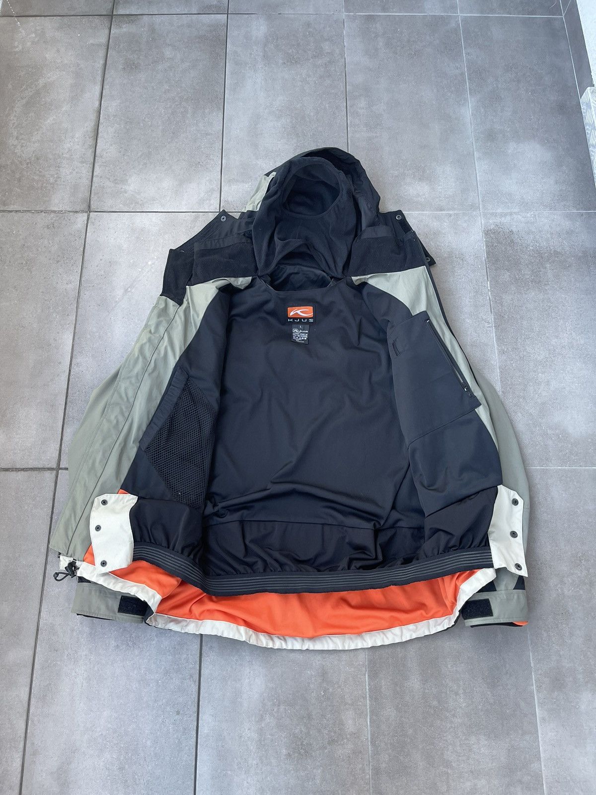 KJUS Kjus Systems Technical Three Tone Ski Balaclava Jacket Size US L / EU 52-54 / 3 - 20 Thumbnail