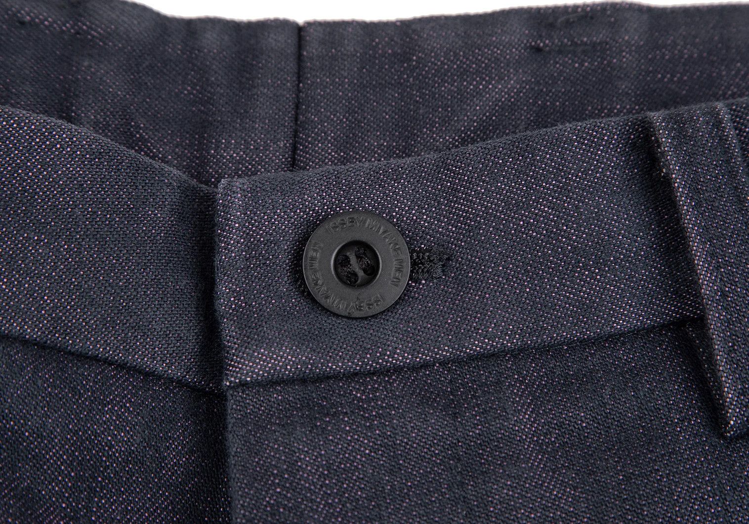 Issey Miyake Denim Tapered Pants in Indigo with Damage on Waistband Size US 36 / EU 52 - 6 Thumbnail