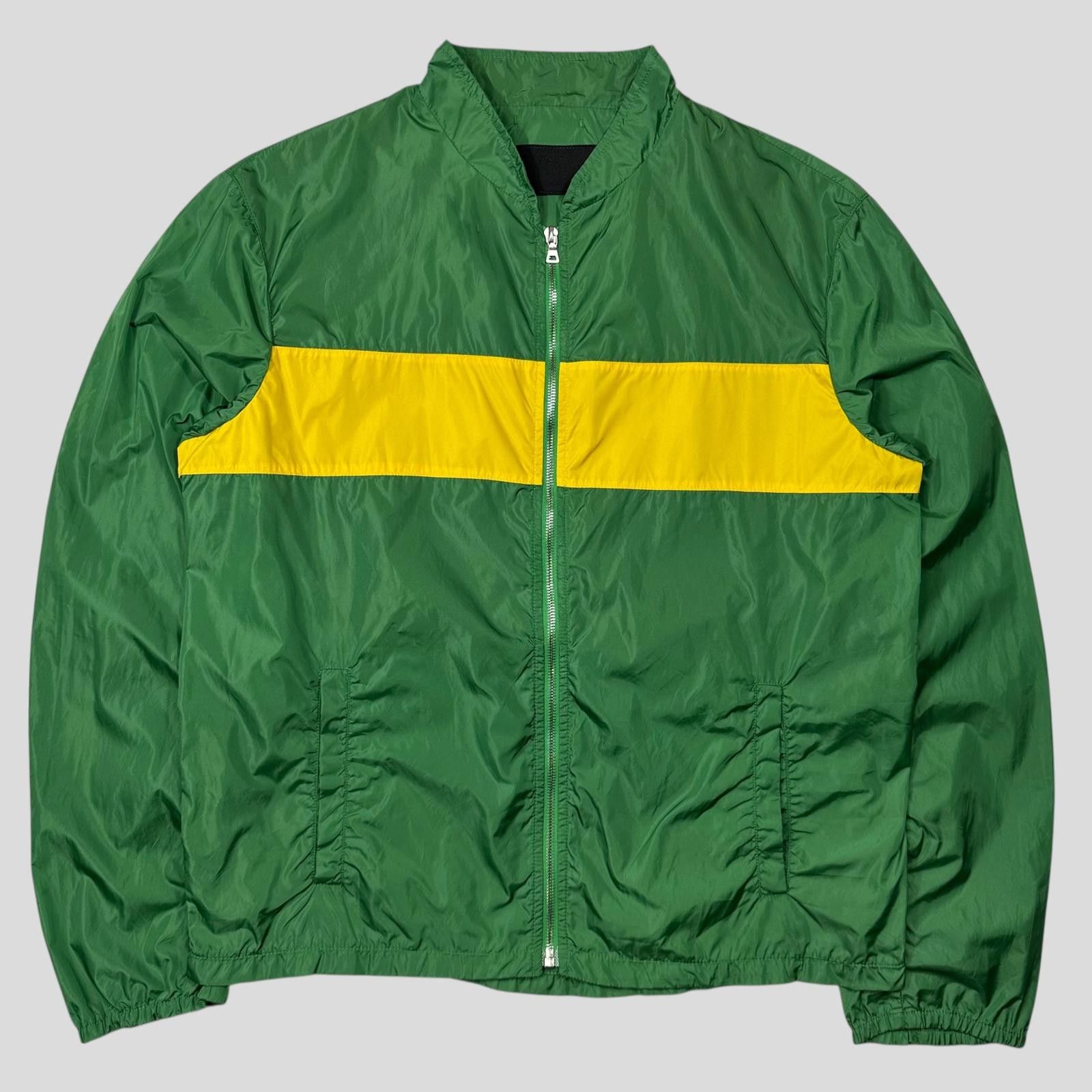 Prada Prada Milano SS00 Green Nylon Panelled Windbreaker Jacket L Size US L / EU 52-54 / 3 - 1 Thumbnail