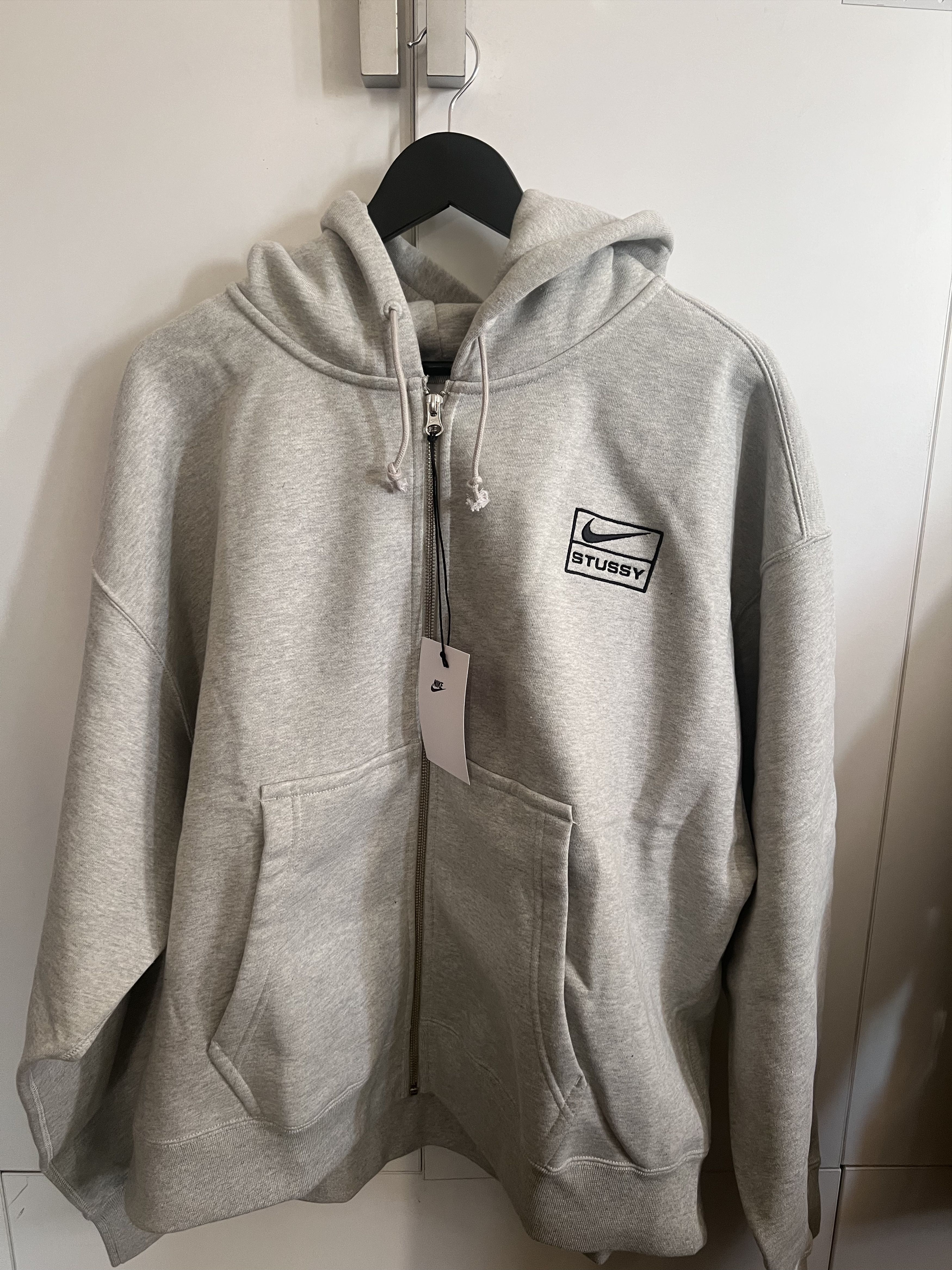 Streetwear × Stussy RARE Stussy Shattered Zip Up Hoodie | Grailed