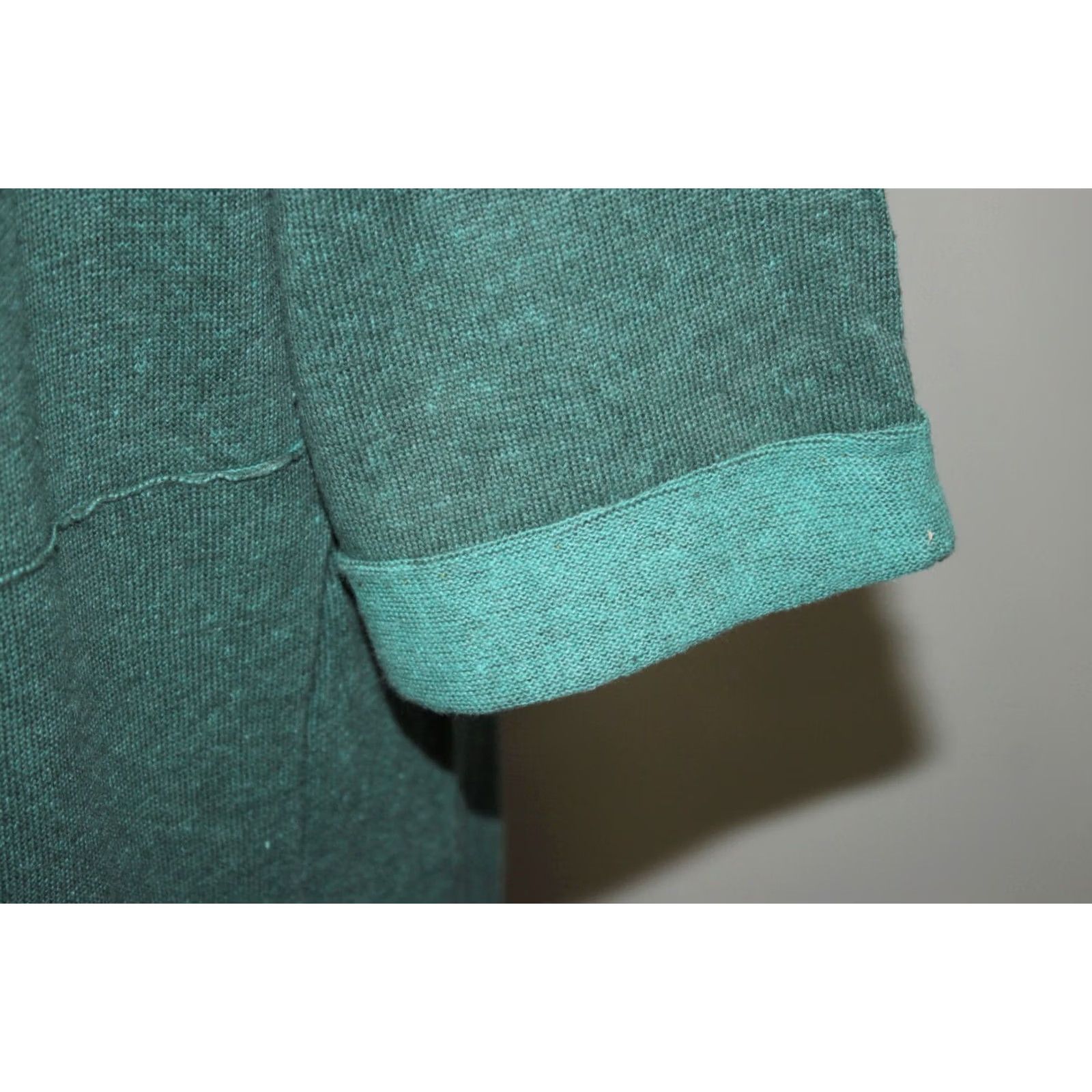 Vintage Gudrun Sjoden Womens Cardigan Jumper L Green Linen Cotton JW-OFFICIAL 90s? Size L / US 10 / IT 46 - 6 Thumbnail