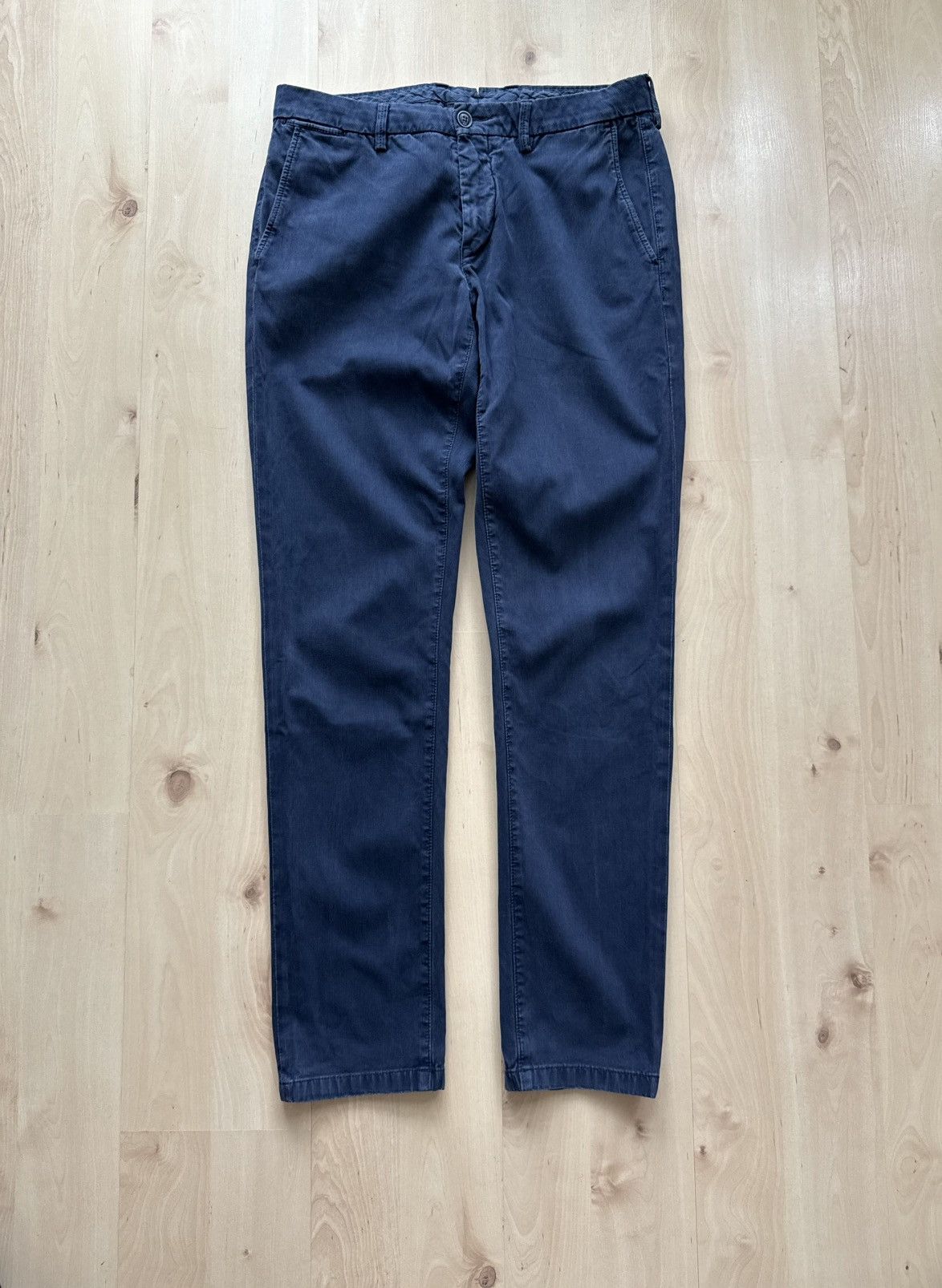 Boggi Boggi vintage waffle corduroy straight trousers chino pants Size US 34 / EU 50 - 1 Thumbnail