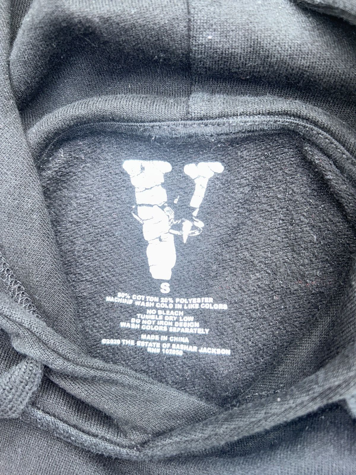 Rap Tees × Vlone Vlone Pop Smoke City Hoodie Black Size US S / EU 44-46 / 1 - 6 Thumbnail