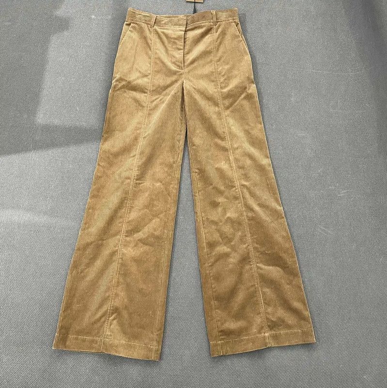 Burberry Burberry L Size Brown Cotton Casual Pants Size 28" / US 6 / IT 42 - 1 Thumbnail