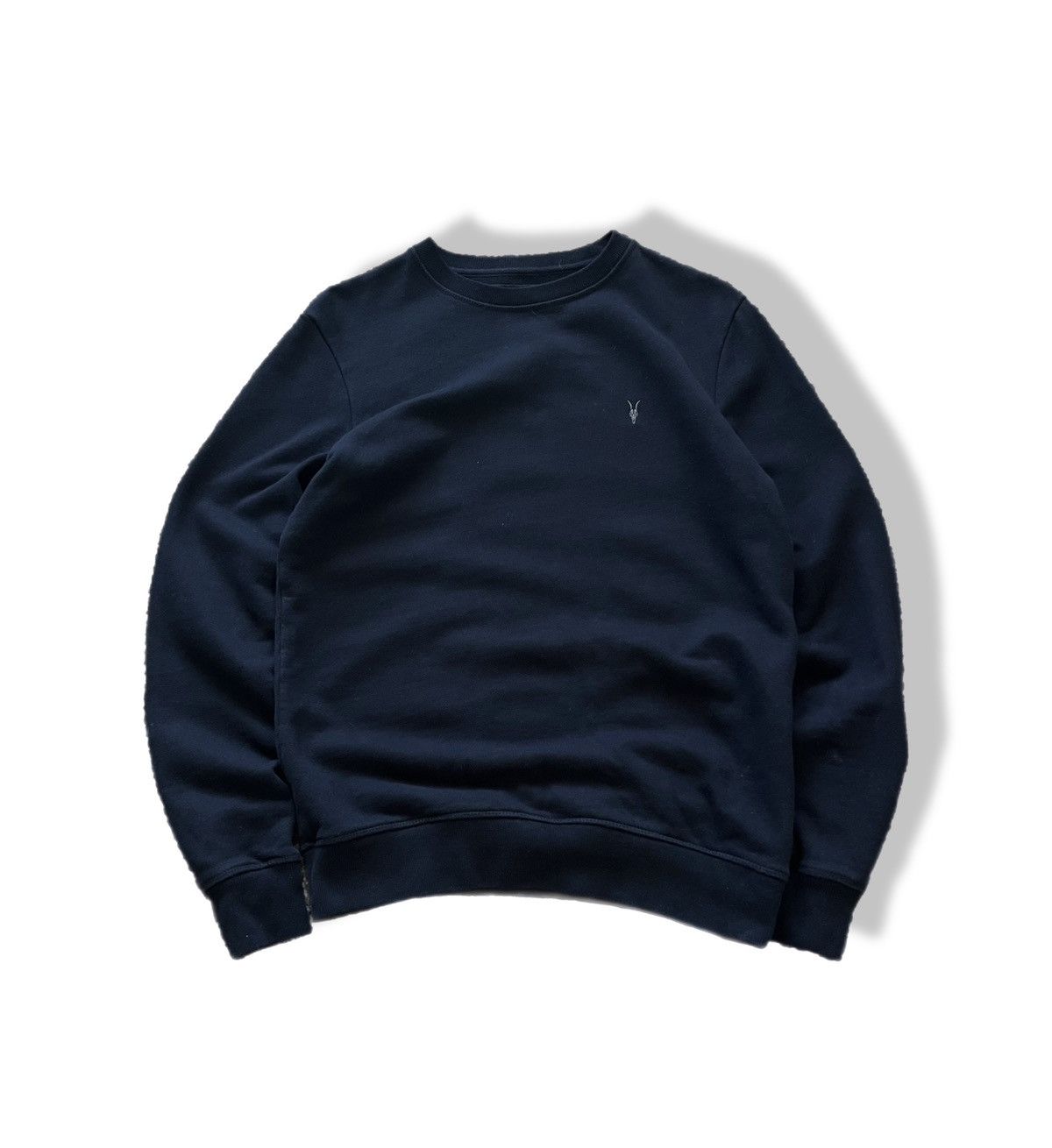 Allsaints All Saints Raven Crew Sweatshirt Crewneck Old Money Luxury Size US S / EU 44-46 / 1 - 1 Thumbnail