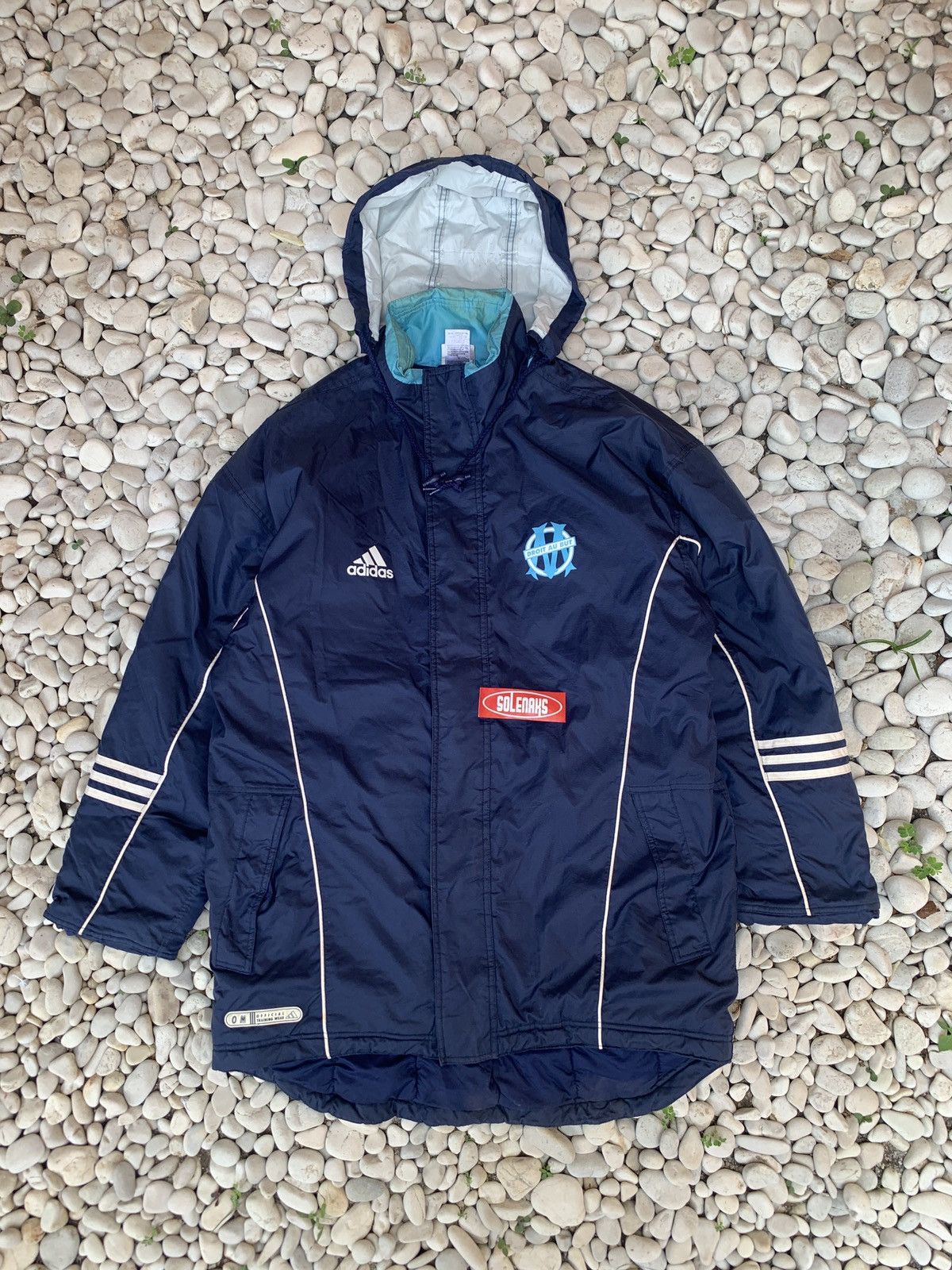 Adidas × Vintage Vintage marseille 1999/00 training coat jacket Size US L / EU 52-54 / 3 - 8 Thumbnail