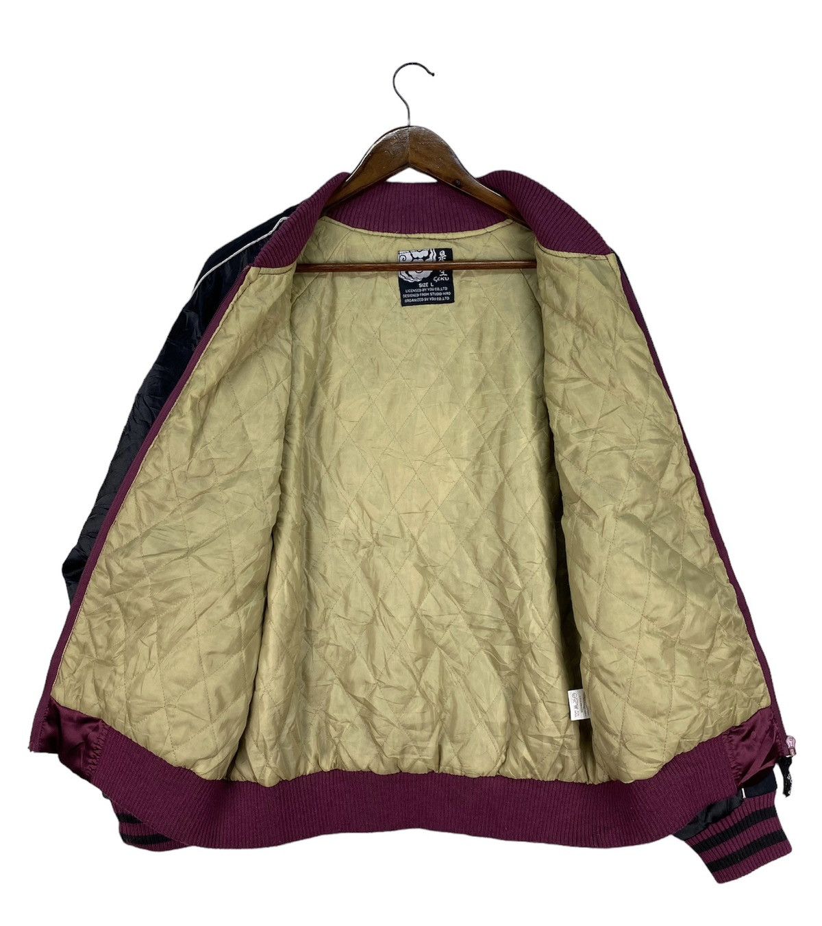 Japanese Brand Vintage Sukajan Souvenir Dragon Embroidery Jacket Size US L / EU 52-54 / 3 - 4 Thumbnail