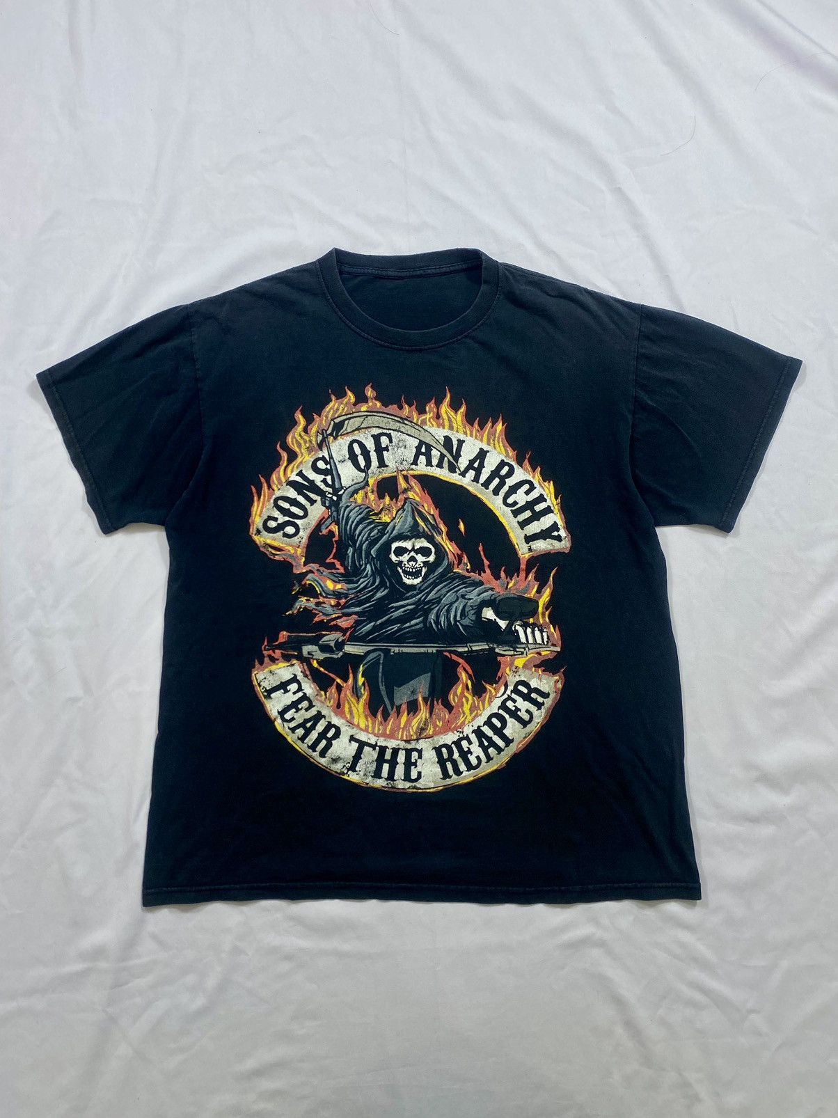 West Coast Choppers Distressed Faded Sons Of Anarchy Fear The Reaper Size US M / EU 48-50 / 2 - 1 Thumbnail