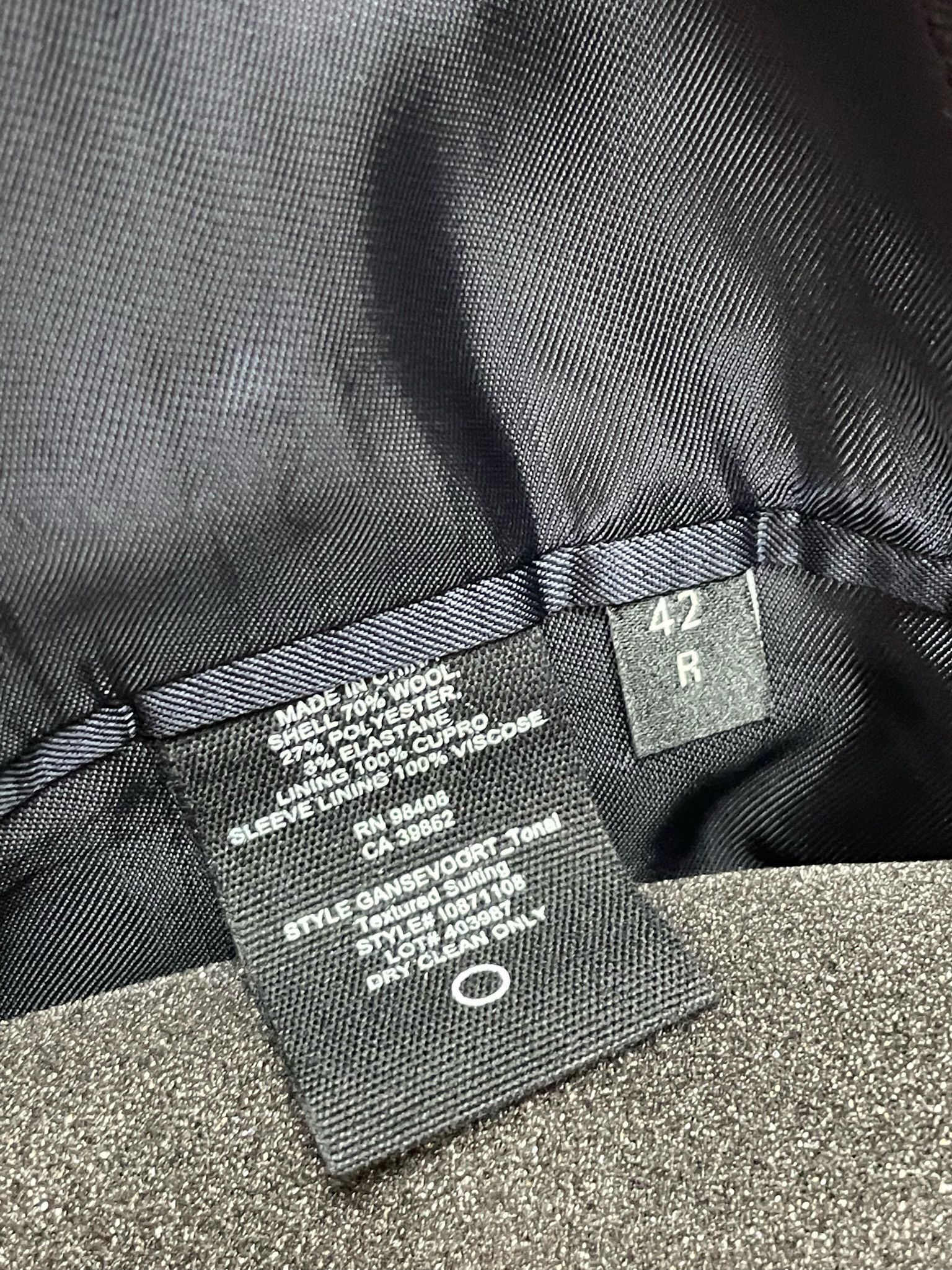 Theory 🔥70% OFF🔥 [SALE] Theory Gansevoort Eclipse Blazer Suit Size 42R - 13 Thumbnail