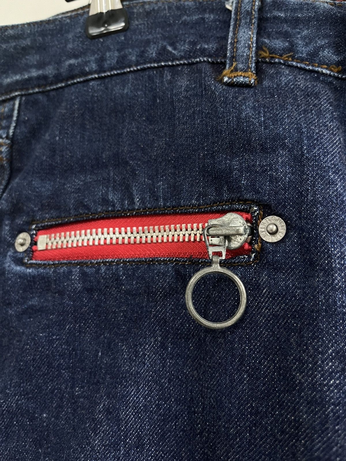 Jean Paul Gaultier Archive Zip Detail Denim Pants Size 27" / US 4 / IT 40 - 8 Thumbnail
