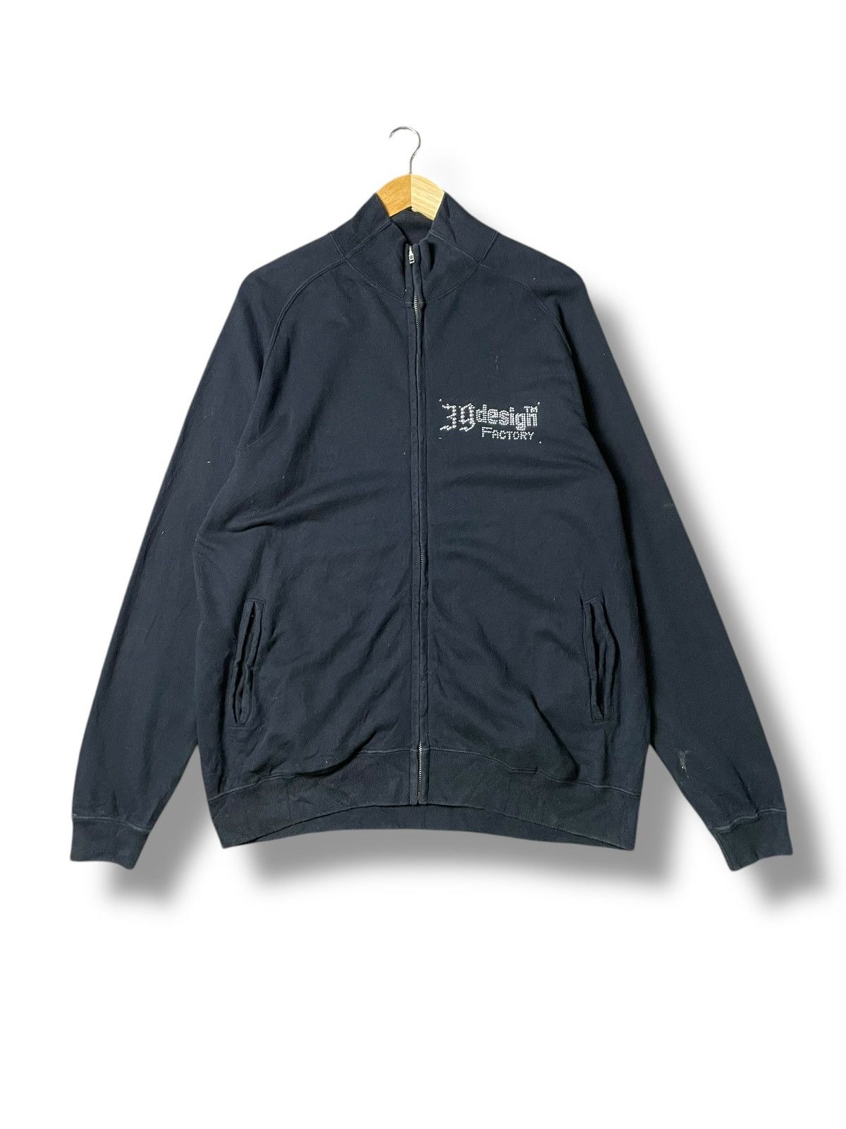 Japanese Brand FREESTYLE Design Brand Full-Zip Sweater (65) Size US L / EU 52-54 / 3 - 1 Thumbnail