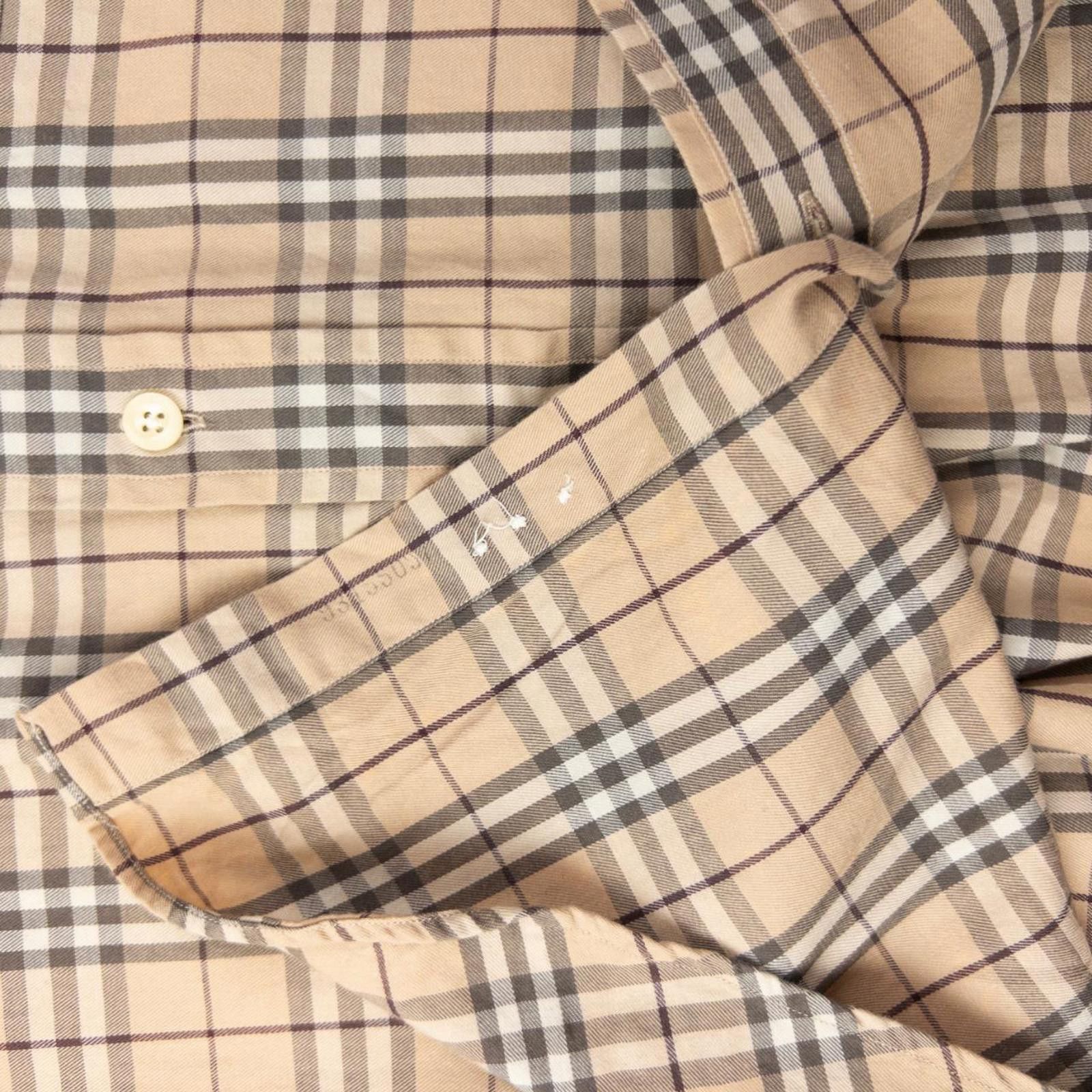 Burberry Vintage Burberry Nova Check Button Up Shirt Size M Size US M / EU 48-50 / 2 - 5 Thumbnail