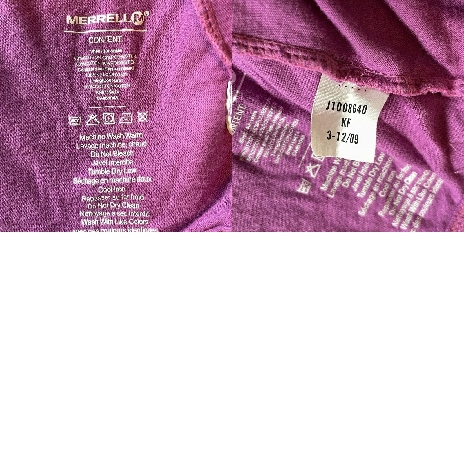 Merrell VINTAGE Merrell Blouse Shirt Womens Pink Floral Burnout Y2K Sporty Casual Size L Size L / US 10 / IT 46 - 9 Thumbnail