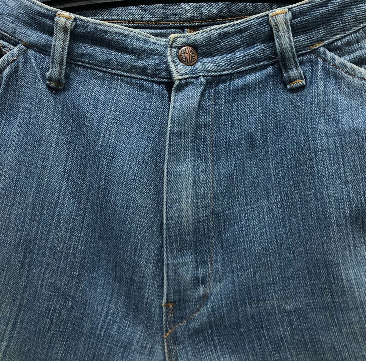 Blue Blue Japan Vintage Blue Blue Japan Made In Japan Denim Pants Size US 33 - 13 Thumbnail