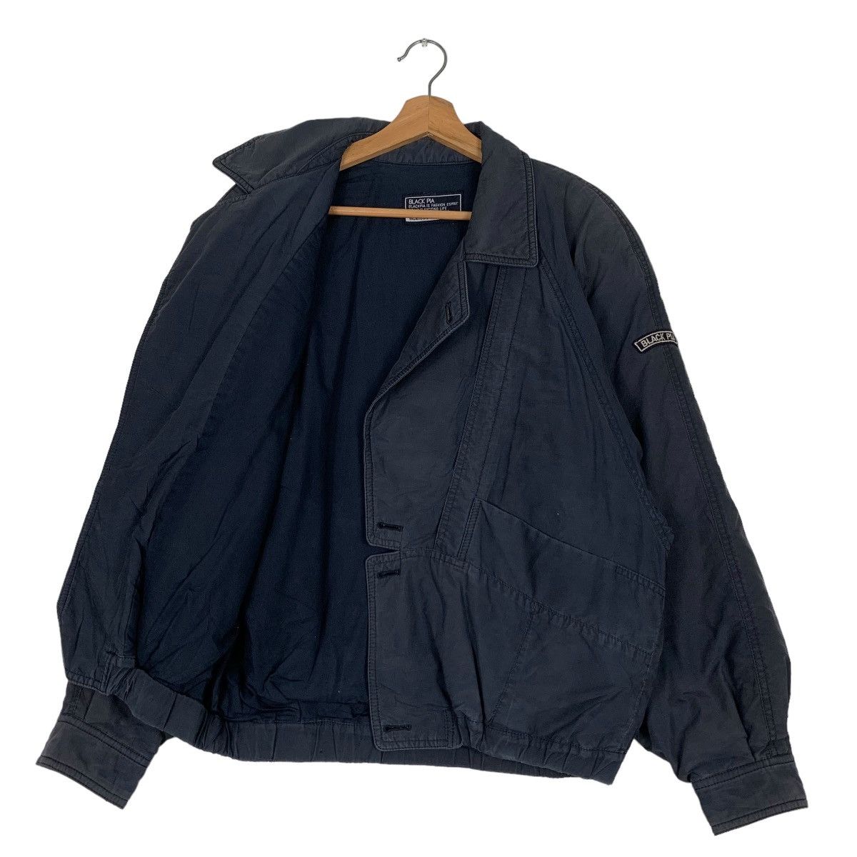 Japanese Brand BLACK PIA Riot Asymmetrical Jacket #0847-C38 Size US M / EU 48-50 / 2 - 9 Thumbnail