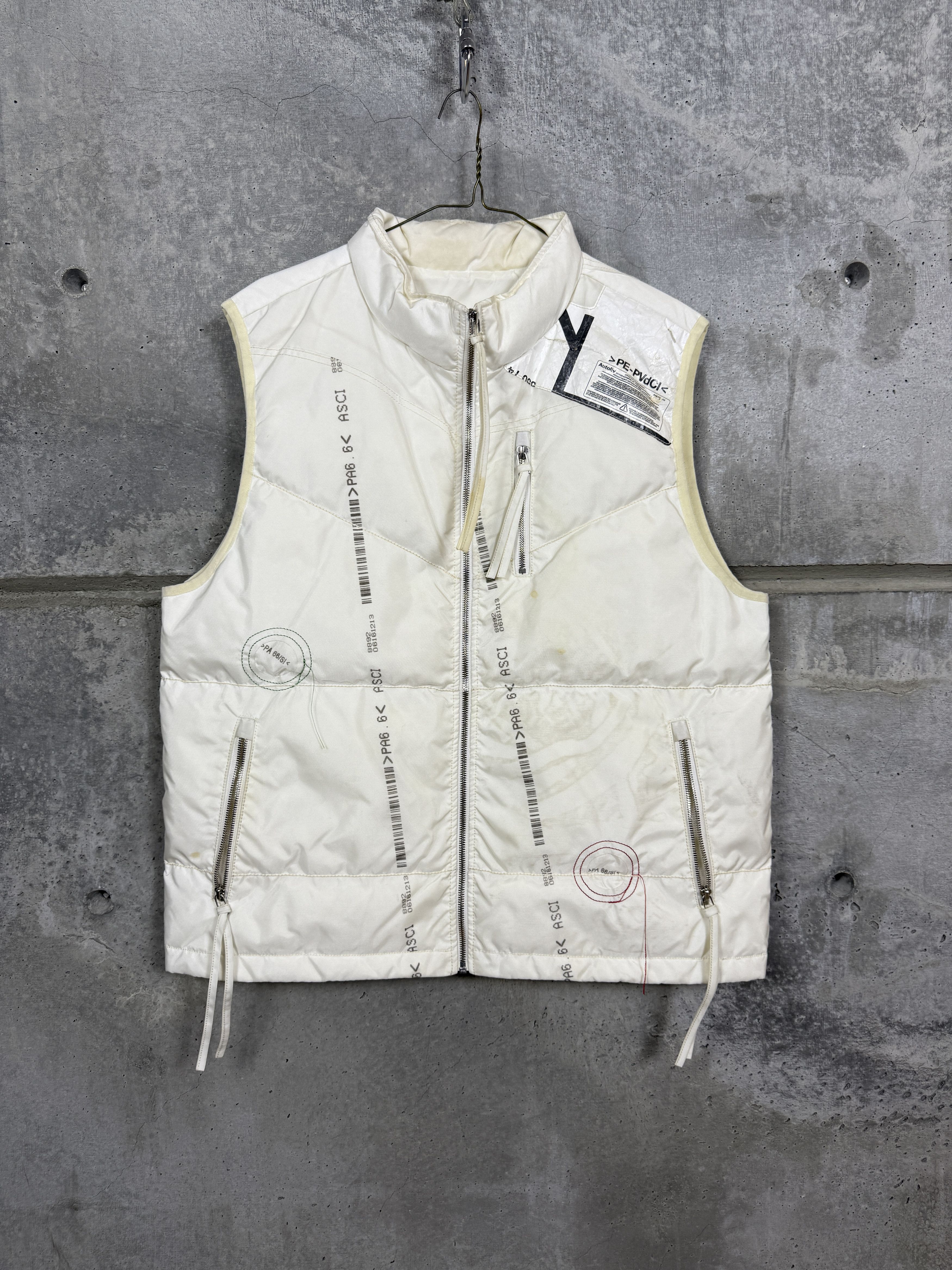 KANGHYUK $2125 Kanghyuk AW19 White Down Airbag Vest Size US L / EU 52-54 / 3 - 3 Thumbnail