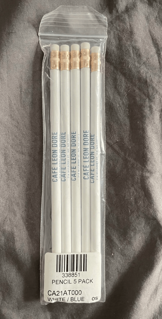 Aime Leon Dore ALD Café Leon Dore Pencil Pack (5x) in Parisian Blue Size ONE SIZE - 1 Thumbnail