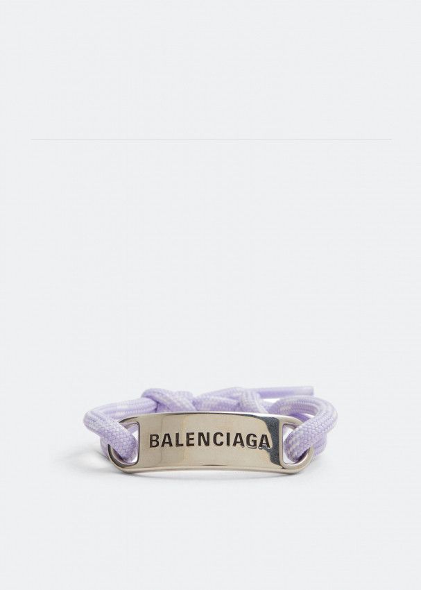 Balenciaga o1bcso1str1024 Size: OS / Plate Bracelet in Purple Size ONE SIZE - 1 Thumbnail