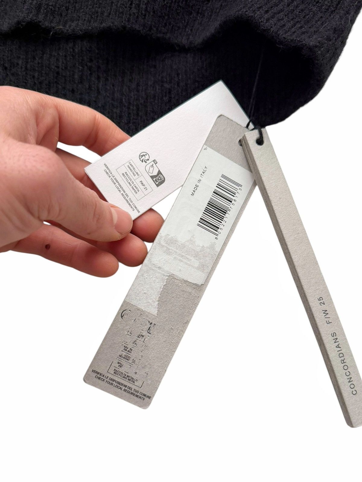 Rick Owens $3,800 2025 Concordians ALPACA Big Gimp Zip Hoodie Size US M / EU 48-50 / 2 - 9 Thumbnail