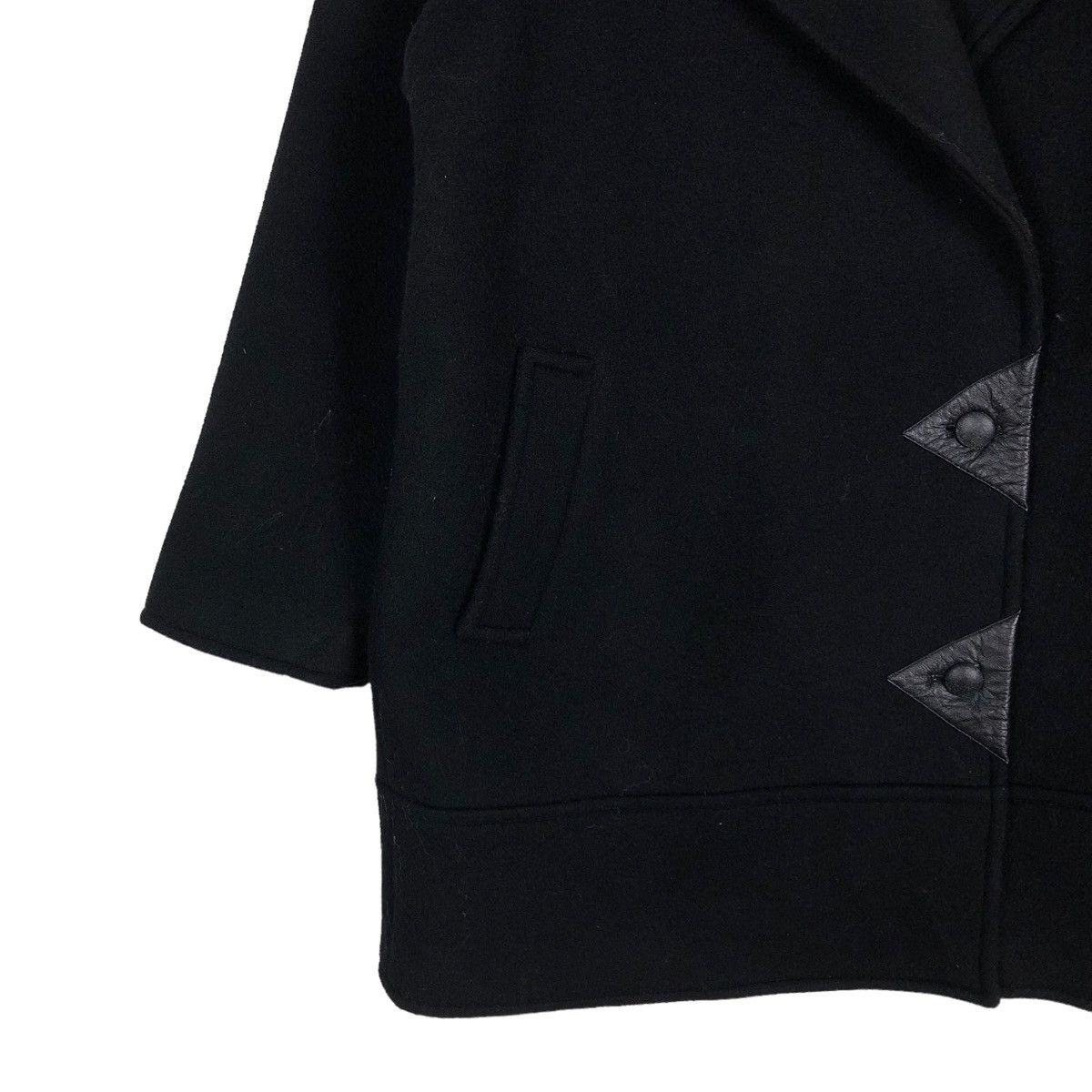 Issey Miyake 🔥VINTAGE WOOL JACKET DOUBLE BREAST COURREGES PARIS Size US M / EU 48-50 / 2 - 4 Thumbnail