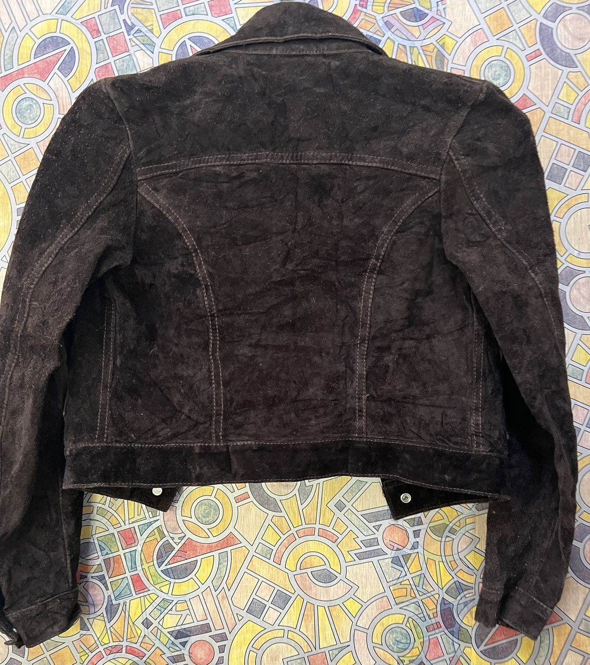 Japanese Brand × Levi's Levis Leather Jacket Size XS / US 0-2 / IT 36-38 - 8 Thumbnail