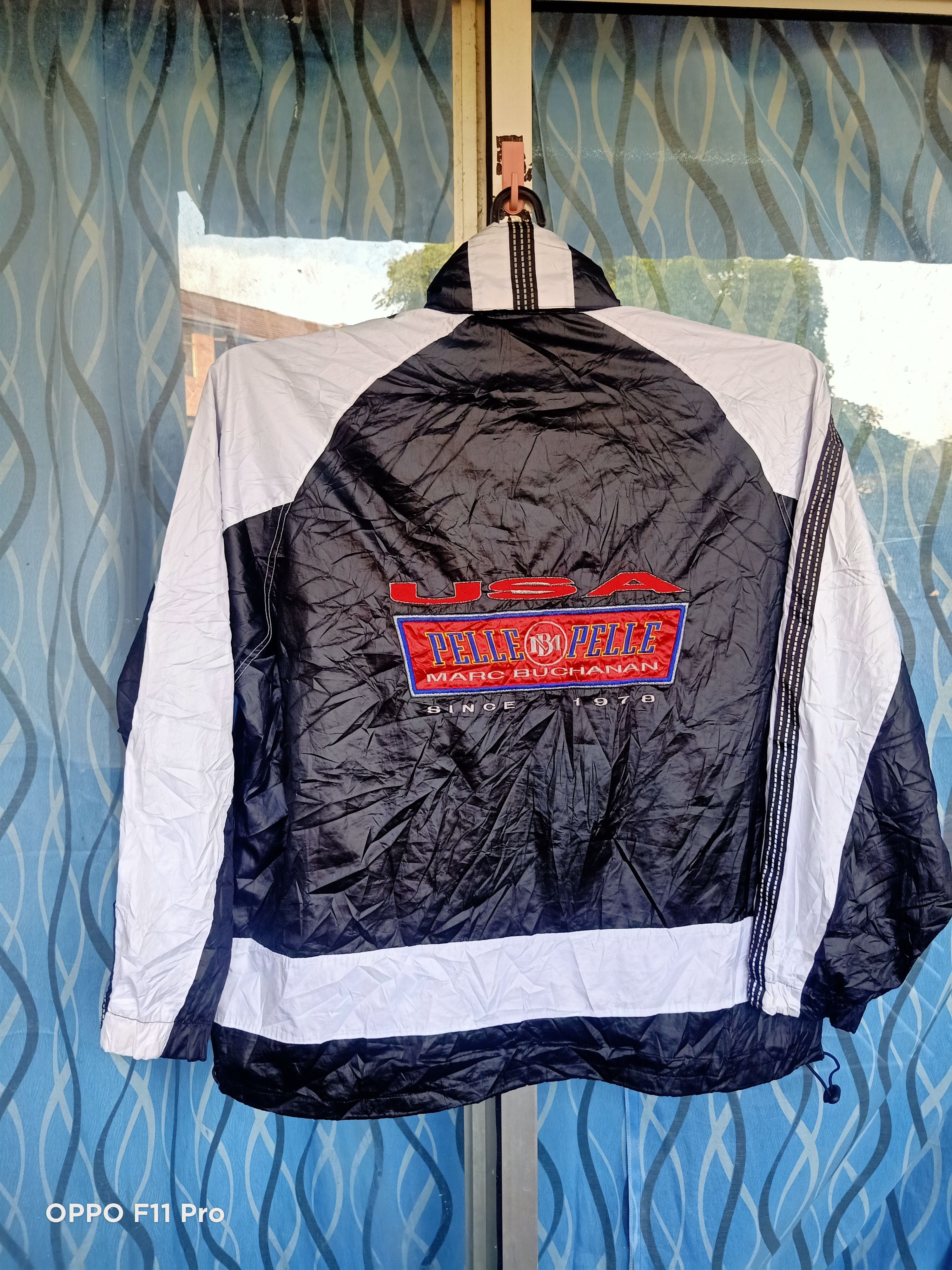 90s Hip Hop Pelle Pelle Marc Buchanan Tupac Windbreaker