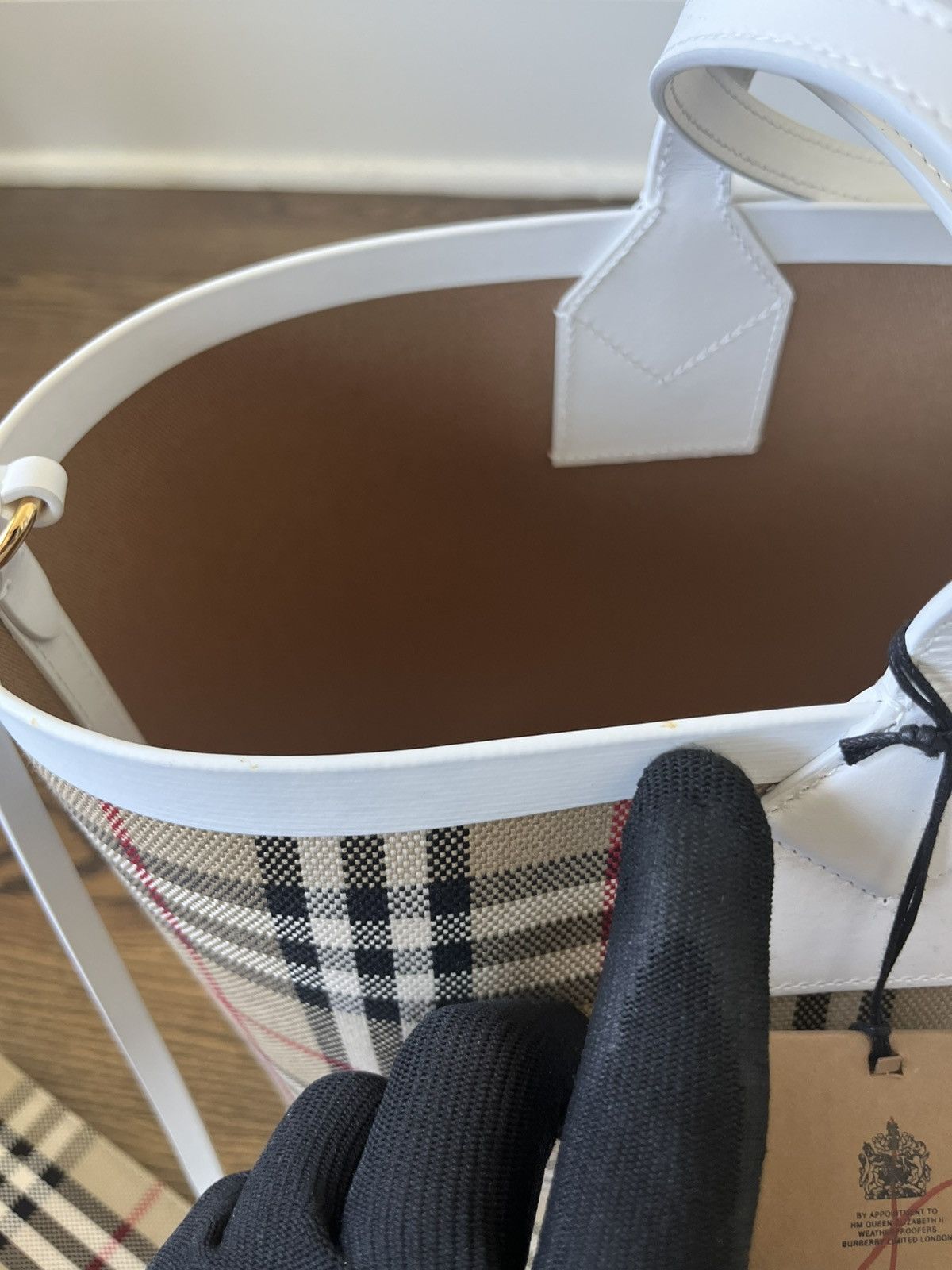 Burberry Burberry Medium London Tote Bag Size ONE SIZE - 24 Thumbnail