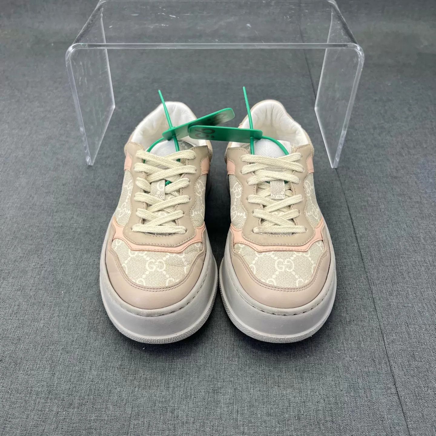 Gucci Gucci Mauve Pink Cookie Sneaker 35 EU Original Box Size US 4.5 / IT 34.5 - 4 Thumbnail
