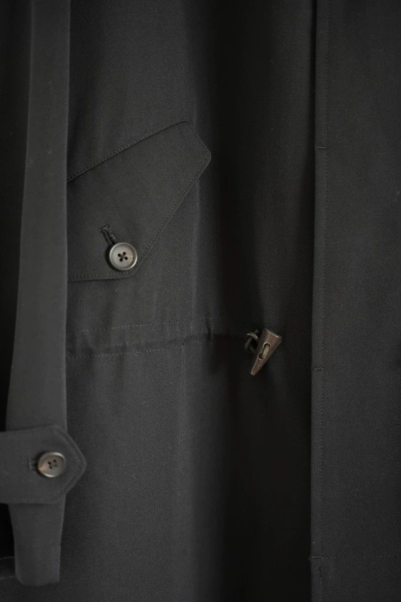 Yohji Yamamoto Yohji Yamamoto 96aw leather collar and horn button coat 250 Size US M / EU 48-50 / 2 - 5 Thumbnail
