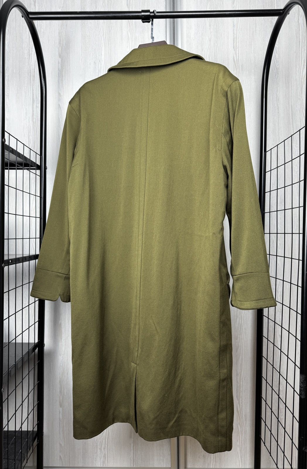 Jil Sander Jil Sander Wool 80s military khaki double-breasted trench 36 Size M / US 6-8 / IT 42-44 - 7 Thumbnail