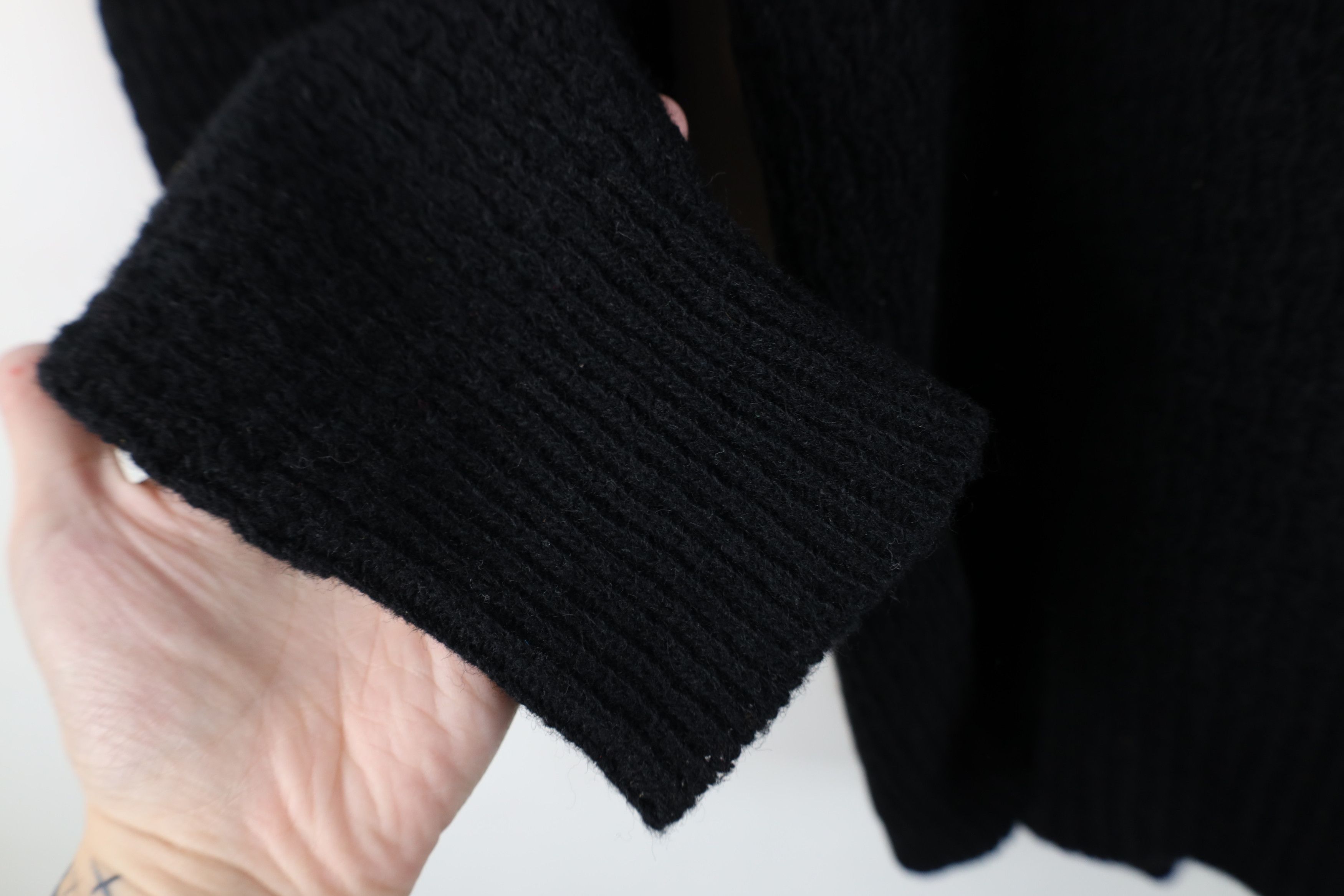 Vintage Vintage 50s Penneys Lambswool Blend Knit Shawl Sweater USA Size US L / EU 52-54 / 3 - 6 Thumbnail