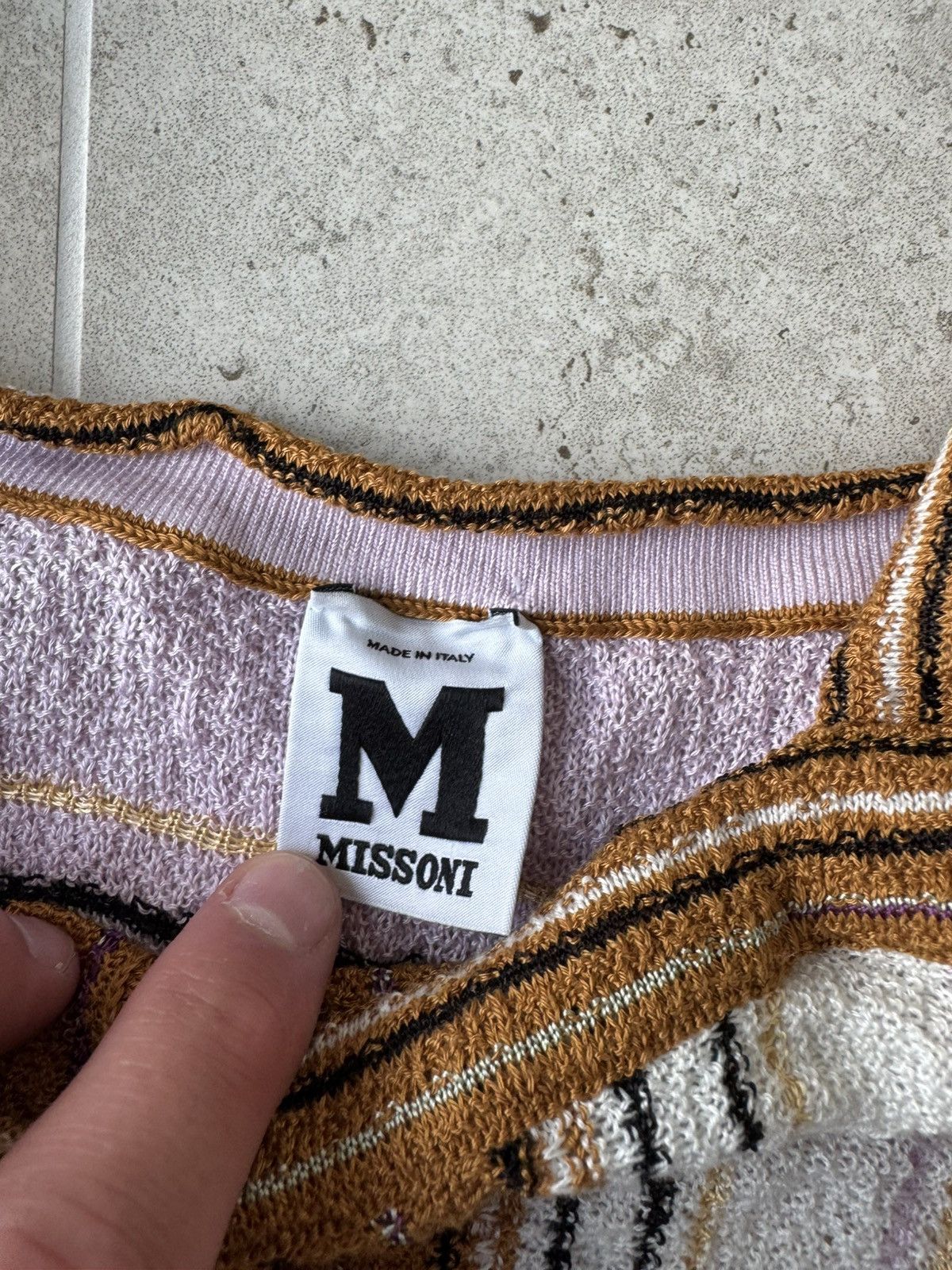 Other Missoni Made In Italy Multicolor Oversize Dress T-Shirt Rare Size M / US 6-8 / IT 42-44 - 4 Thumbnail