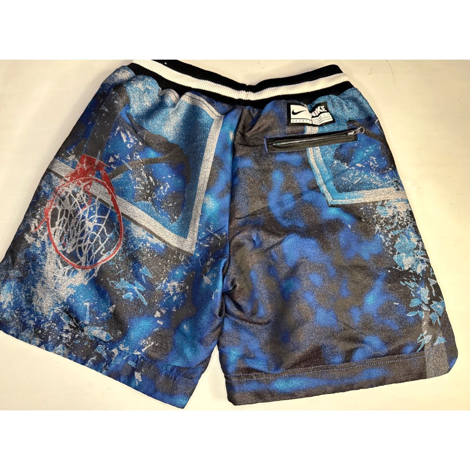 Nike Nike Shorts Black/Royal Dri Fit DNA Basketball Loose Fit Heavyweight M Mens Size US 31 - 7 Thumbnail