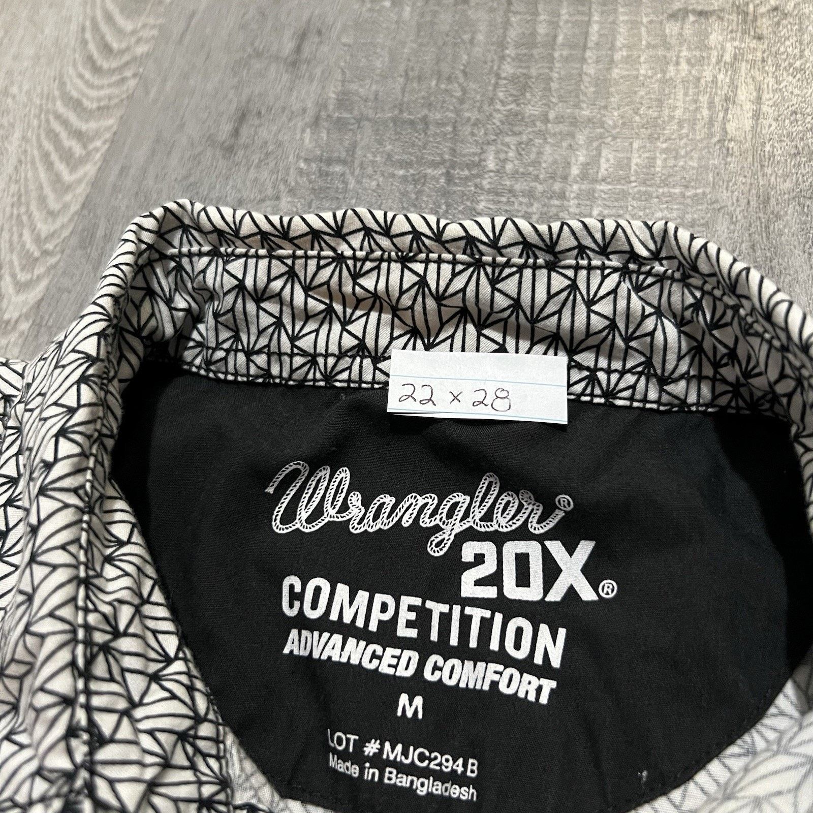 Wrangler Wrangler Pearl Snap Geometric Print Shirt 20X Competition M Size US M / EU 48-50 / 2 - 4 Thumbnail