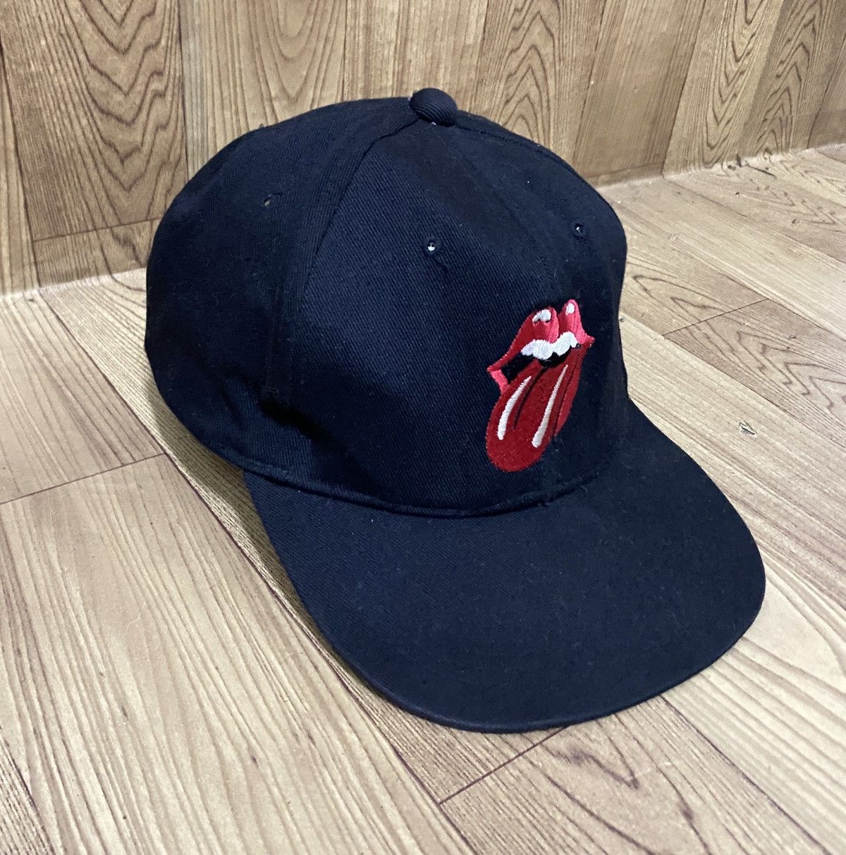 The Rolling Stones Very Rare Vintage Band The Rolling Stones Cap 1990s Size ONE SIZE - 6 Thumbnail