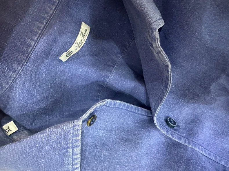Loro Piana LORO PIANA Cotton denim shirt Size XL / US 12-14 / IT 48-50 - 4 Thumbnail