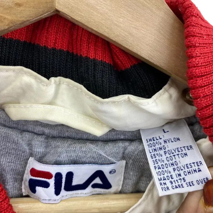 Fila Vtg 90’ FILA BIELLA ITALIA Baseball Varsity Jacket Coat Size US L / EU 52-54 / 3 - 9 Thumbnail