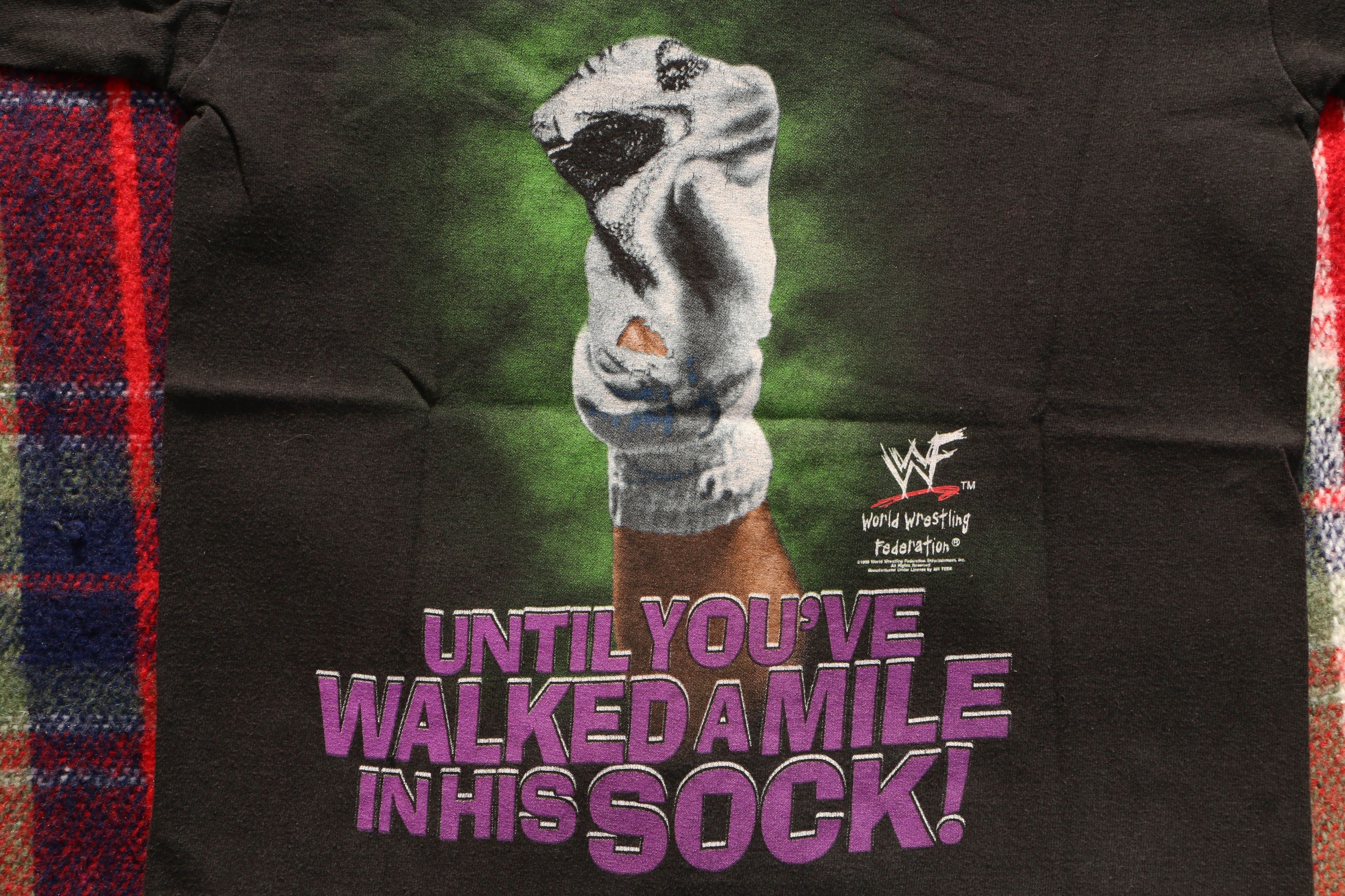 WWF WWF Mankind T-shirt – “Never Judge a Man" Size US XXS / EU 40 - 5 Thumbnail