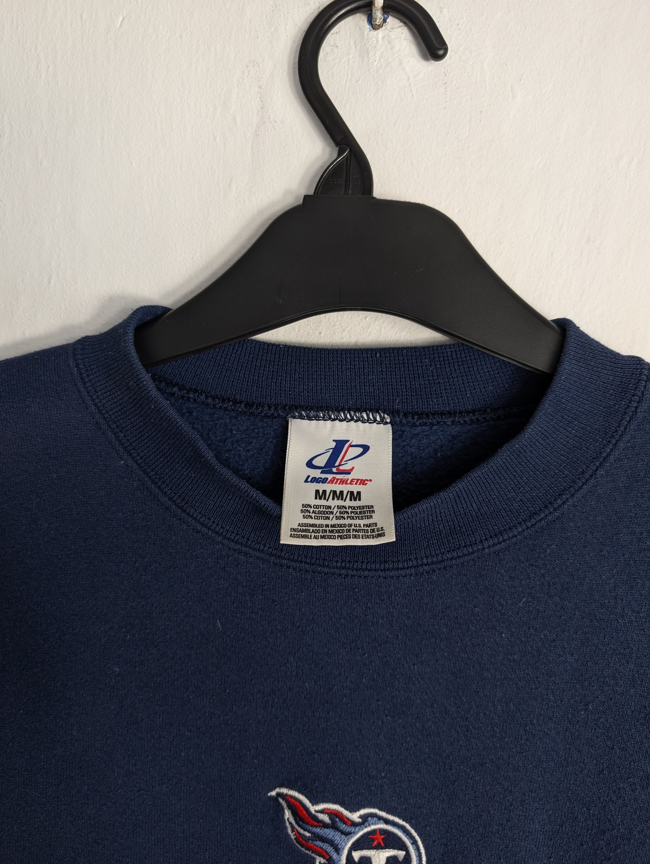 Logo Athletic Vintage Logo Athletics NFL Tennessee Titans Sweatshirt Y2K Size US M / EU 48-50 / 2 - 3 Thumbnail