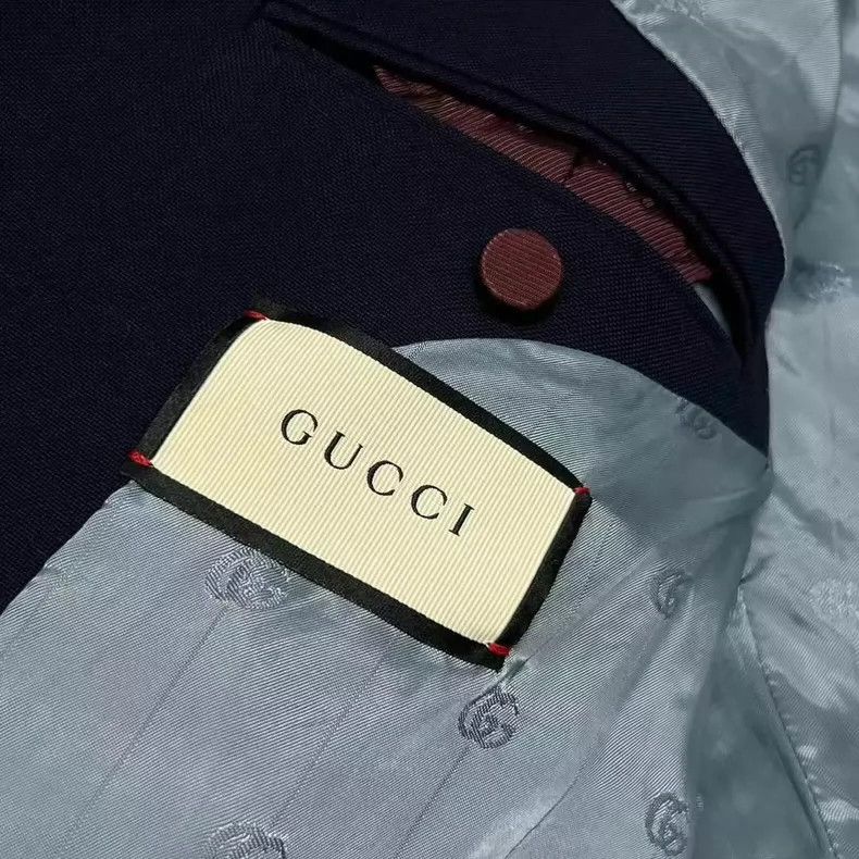 Gucci Gucci Navy blue suit suit 2501-Nextarrow Size 46R - 4 Thumbnail