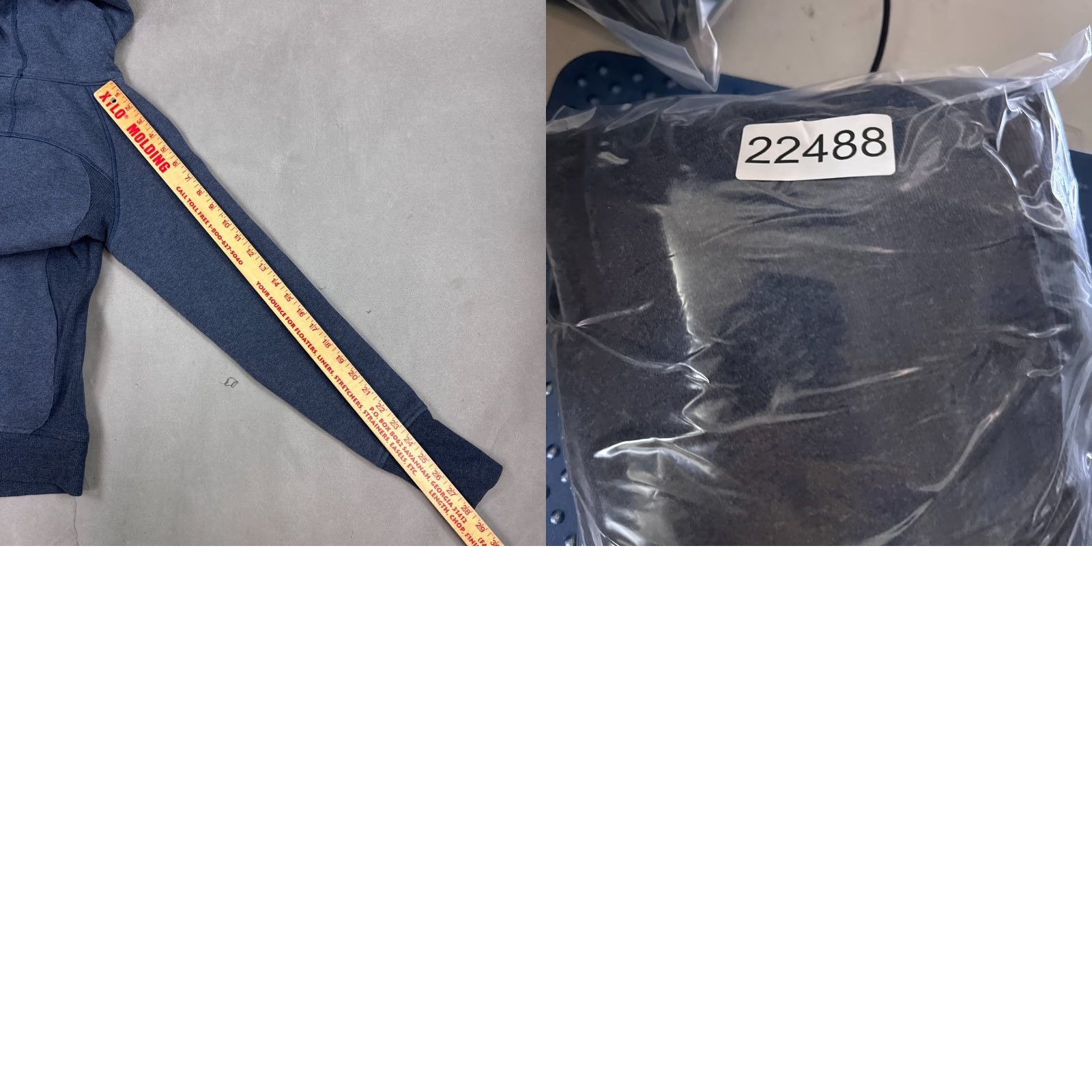 Lululemon Lululemon Scuba Jacket Womens 6 Blue Hooded Full Zip All Seasons Regular Jacket Womens Bloo Size M / US 6-8 / IT 42-44 - 9 Thumbnail