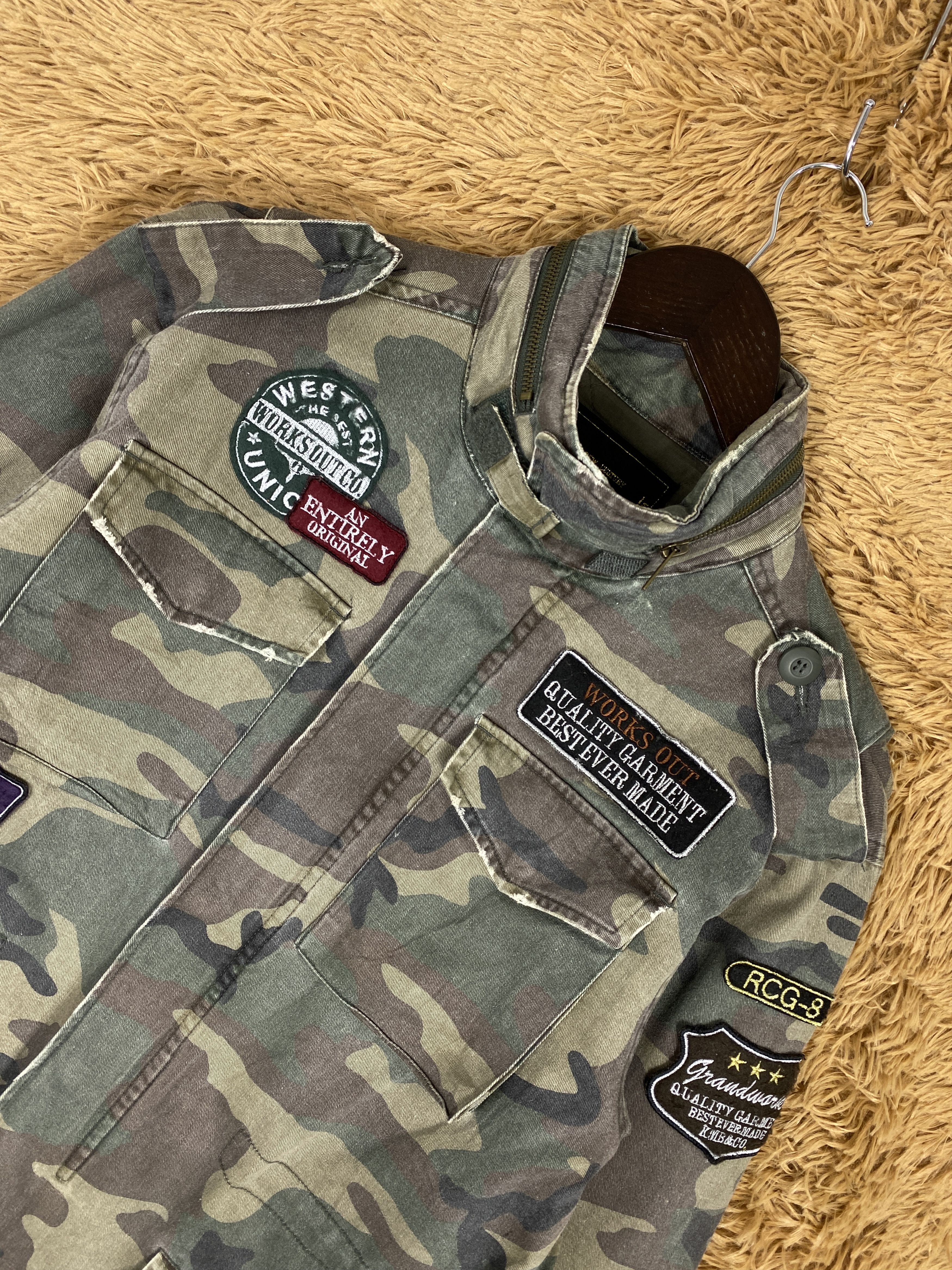 Vintage Vintage Center Clease Military Jacket Size US S / EU 44-46 / 1 - 2 Thumbnail