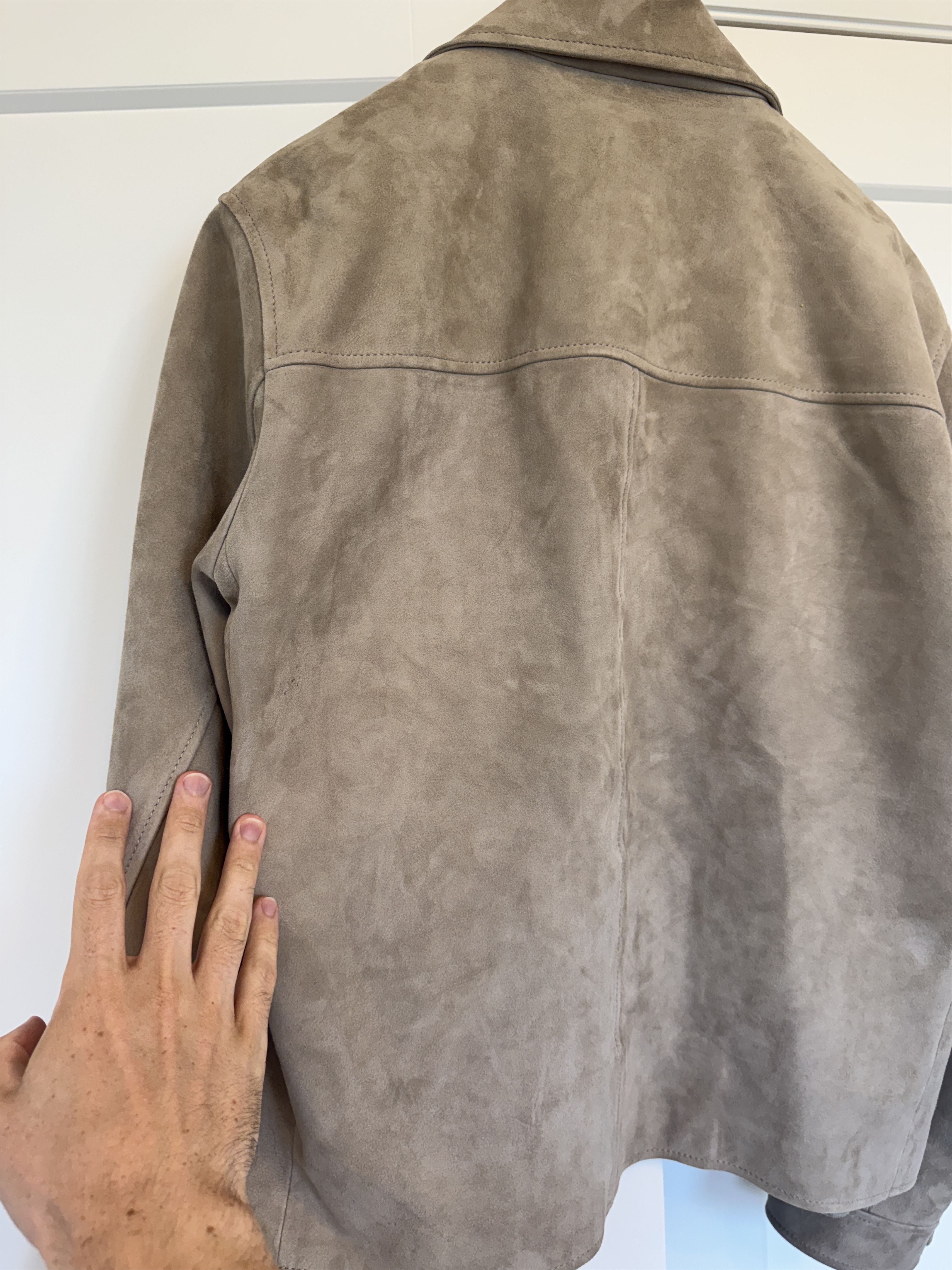Dior Dior Grey Suede Jacket Size US M / EU 48-50 / 2 - 4 Thumbnail